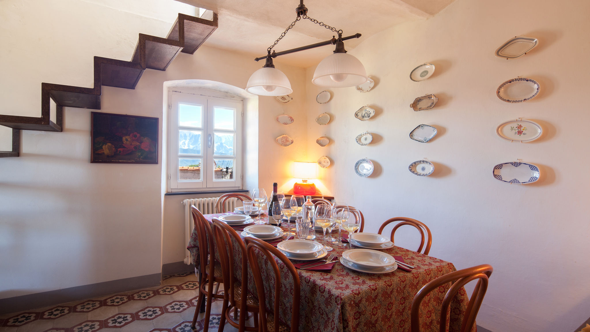 Italianway Ameglia Fivestay Roof terrace overlooking the gulf