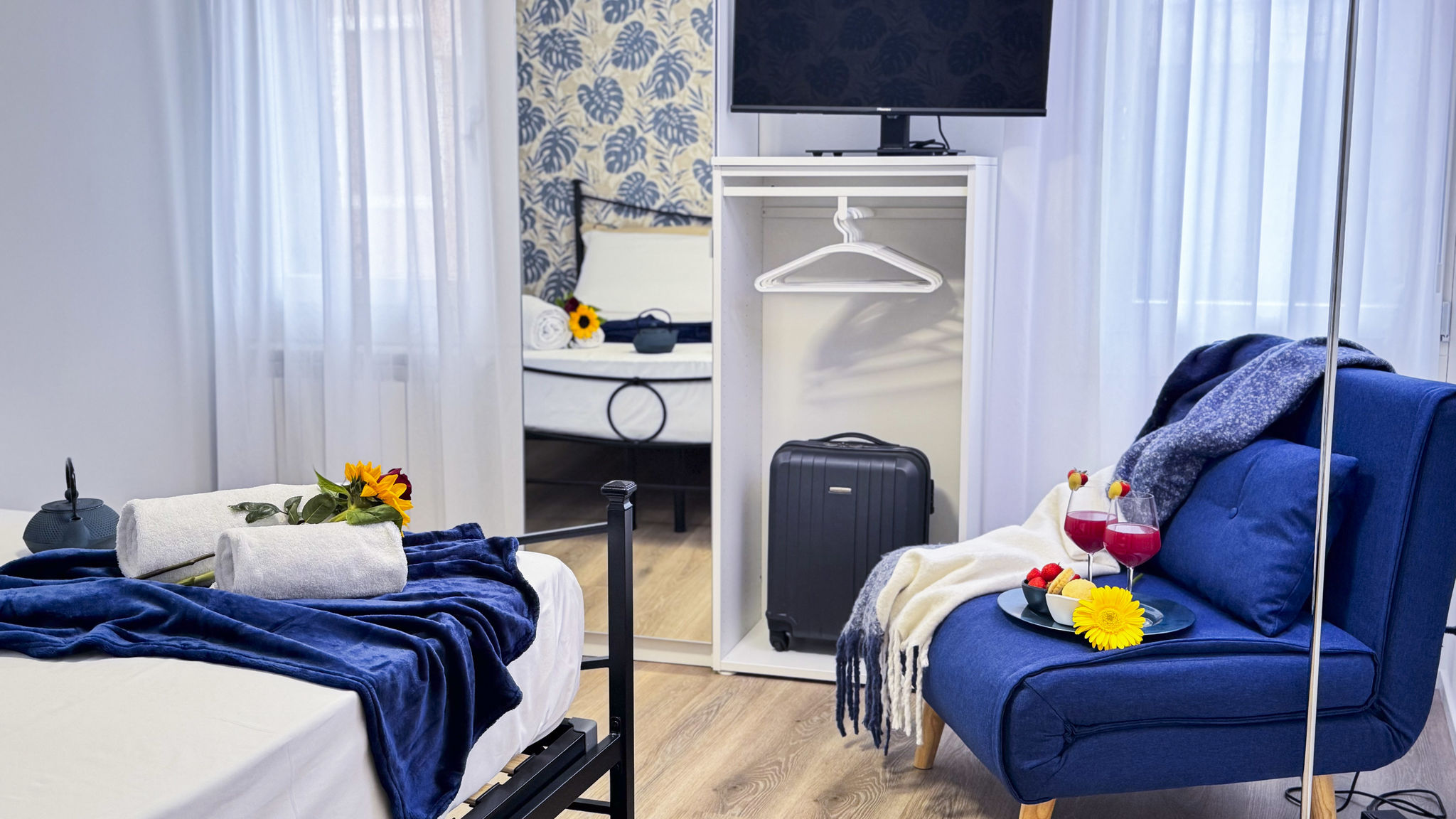 CA.SA CHECK Chioggia Tre Esse Blu by Ca-Sa Check