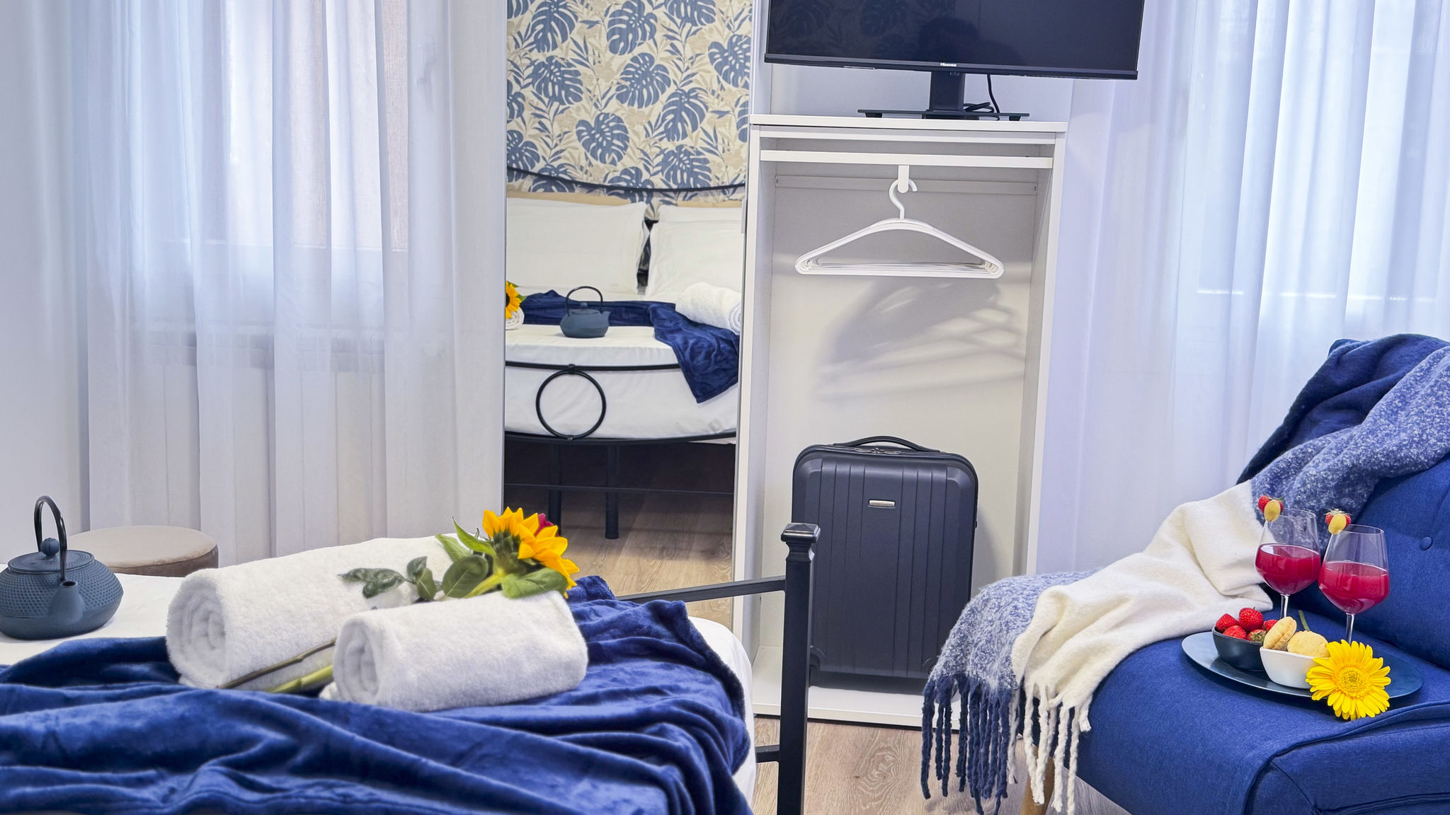 CA.SA CHECK Chioggia Tre Esse Blu by Ca-Sa Check