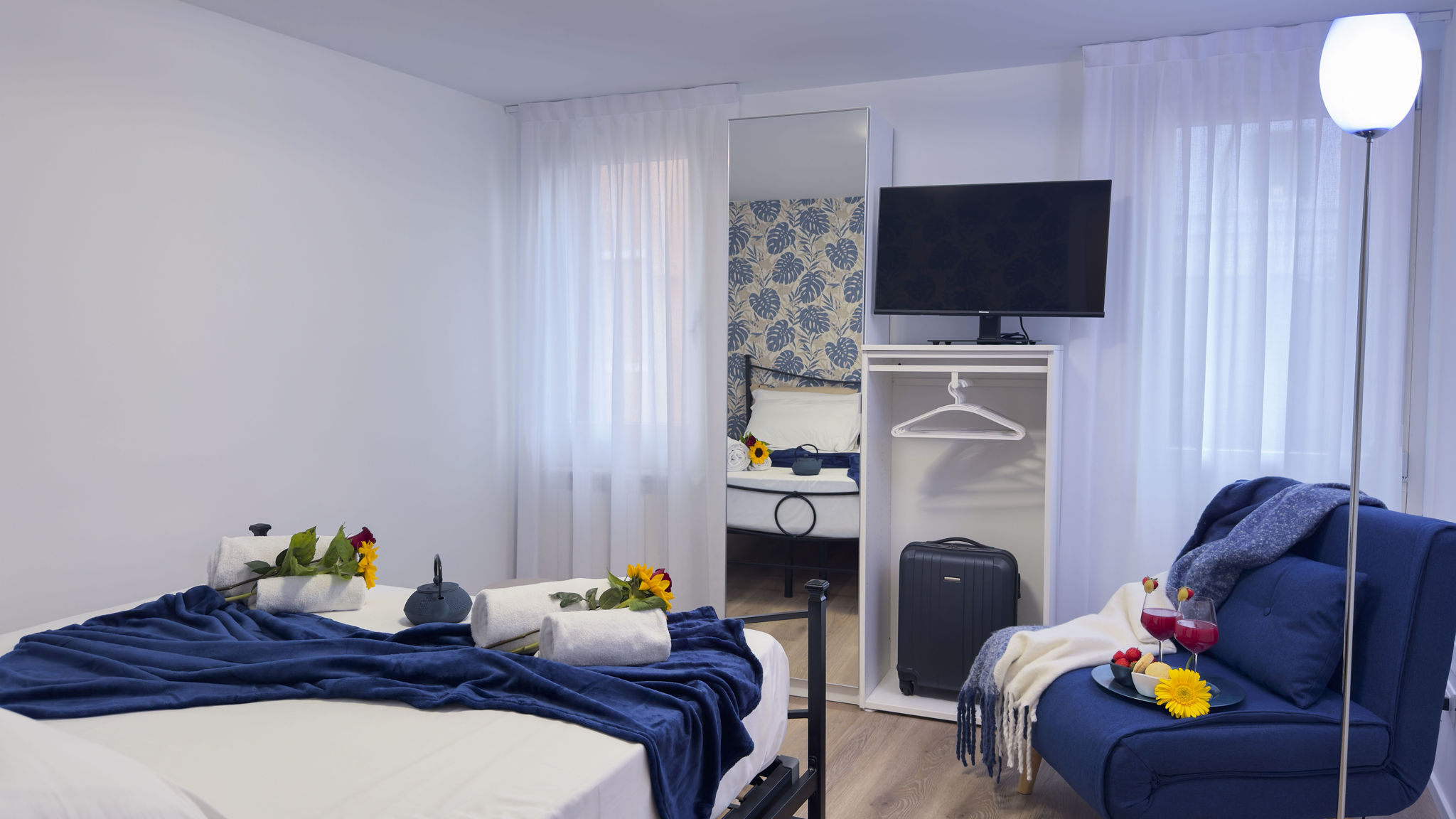 CA.SA CHECK Chioggia Tre Esse Blu by Ca-Sa Check