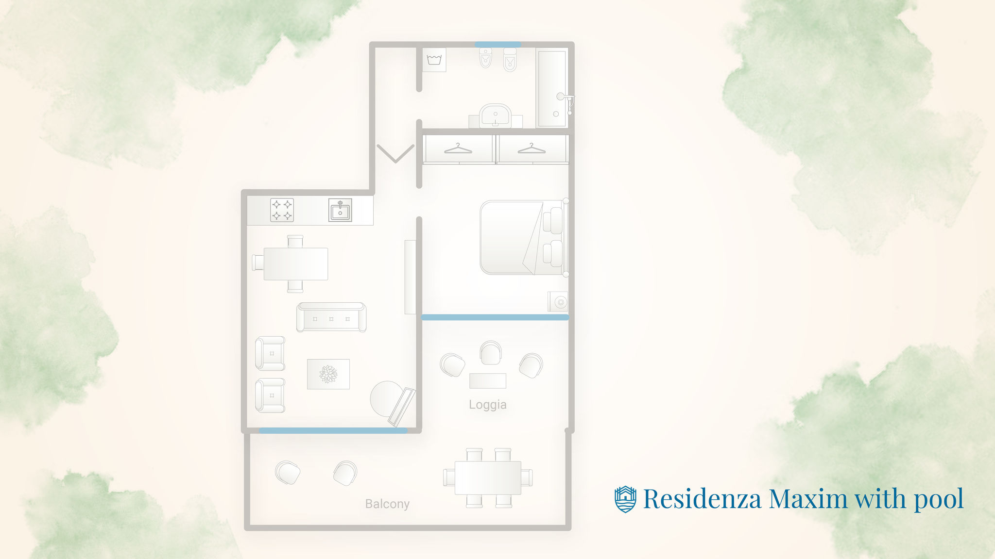 Italianway Nesso Residenza Maxim with pool