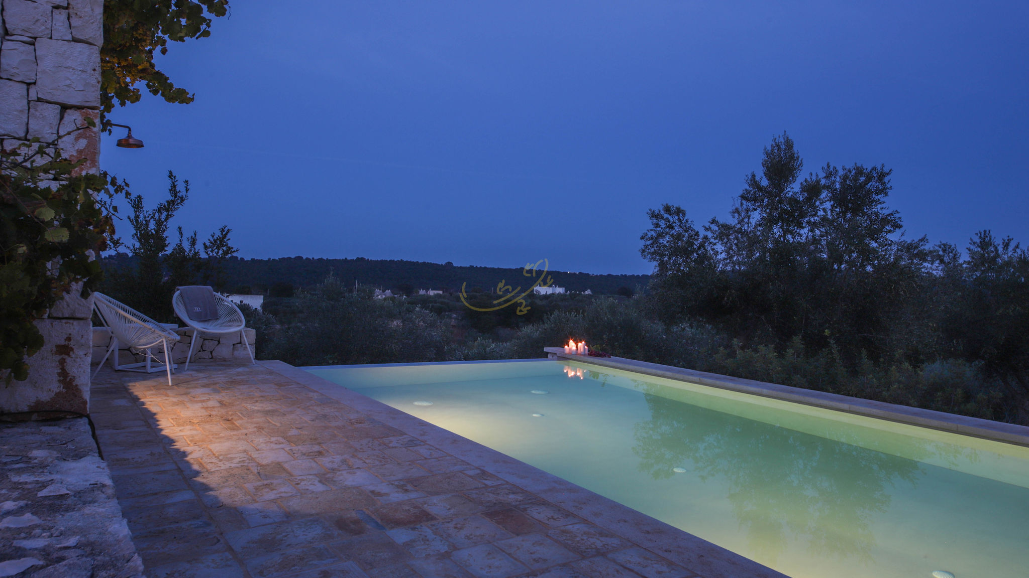 Trulli e Dimore Property Management Monopoli TD Trulli Terralta Panoramic Pool Over Countryside