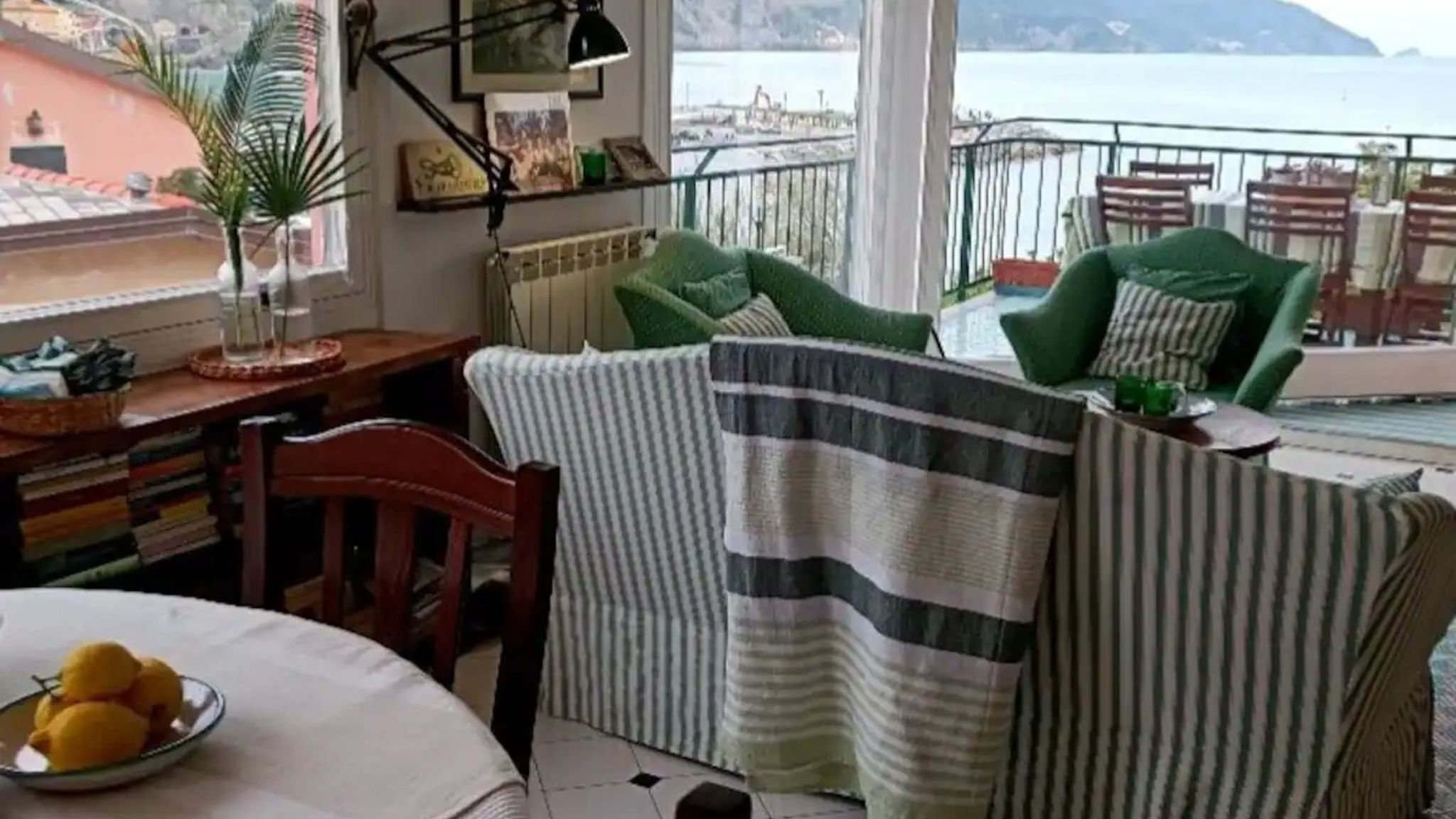 Italianway Monterosso al Mare The Stork's Nest 'La Cicogna' sea views terrace