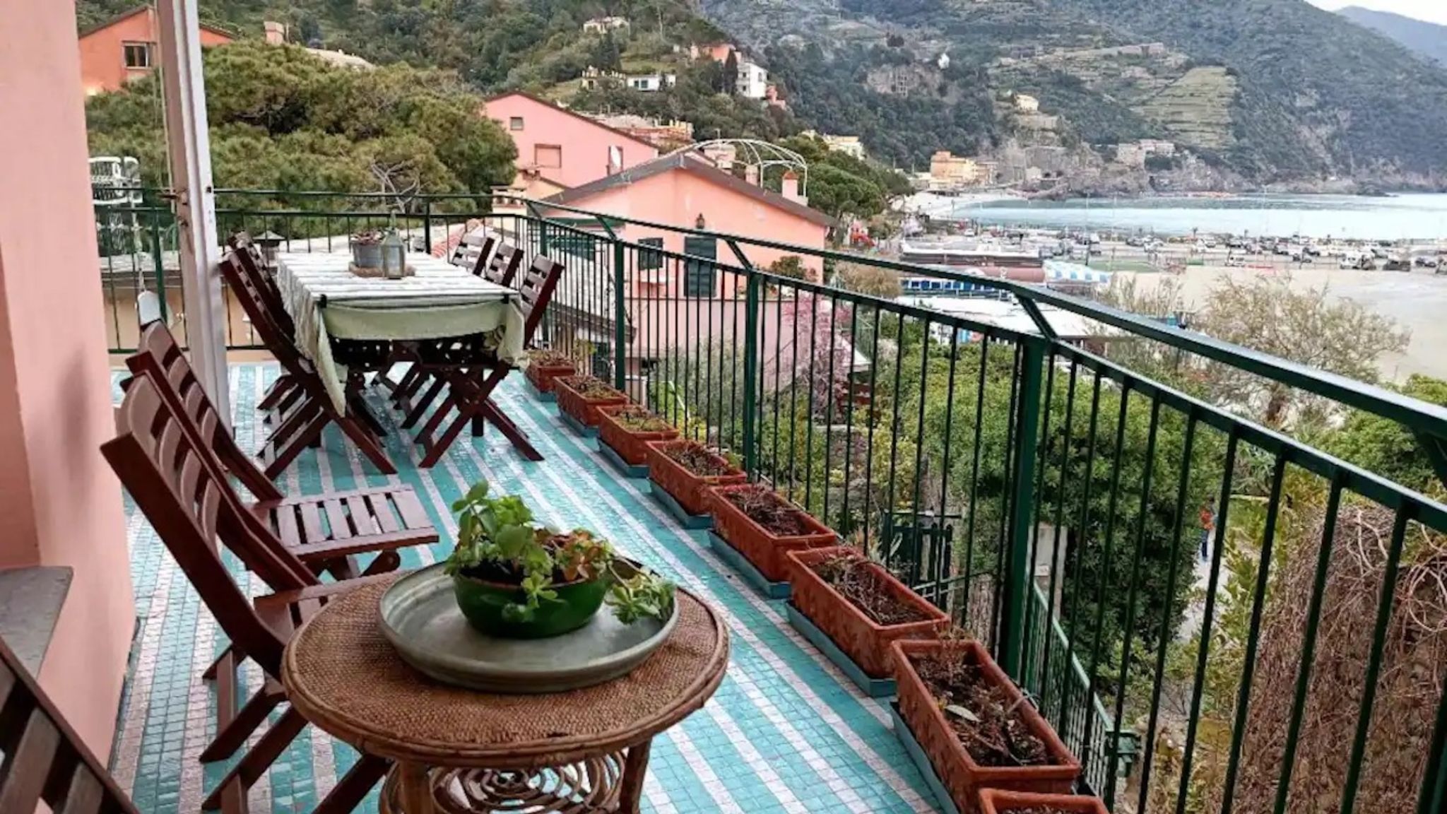 Italianway Monterosso al Mare The Stork's Nest 'La Cicogna' sea views terrace