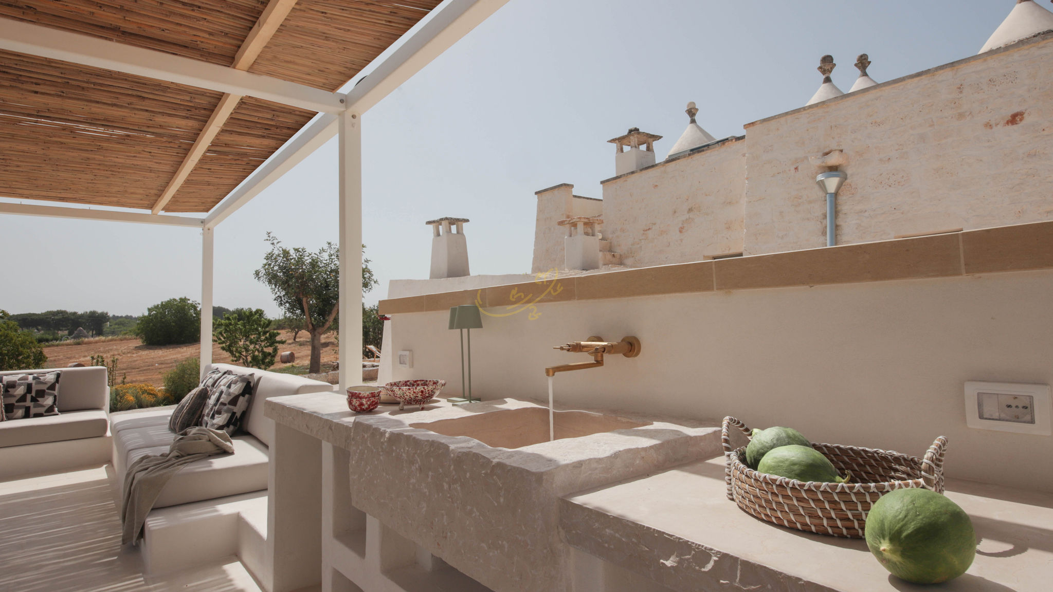 Trulli e Dimore Property Management Martina Franca TD I Coni di Pinurè Trulli with Scenic Valley View