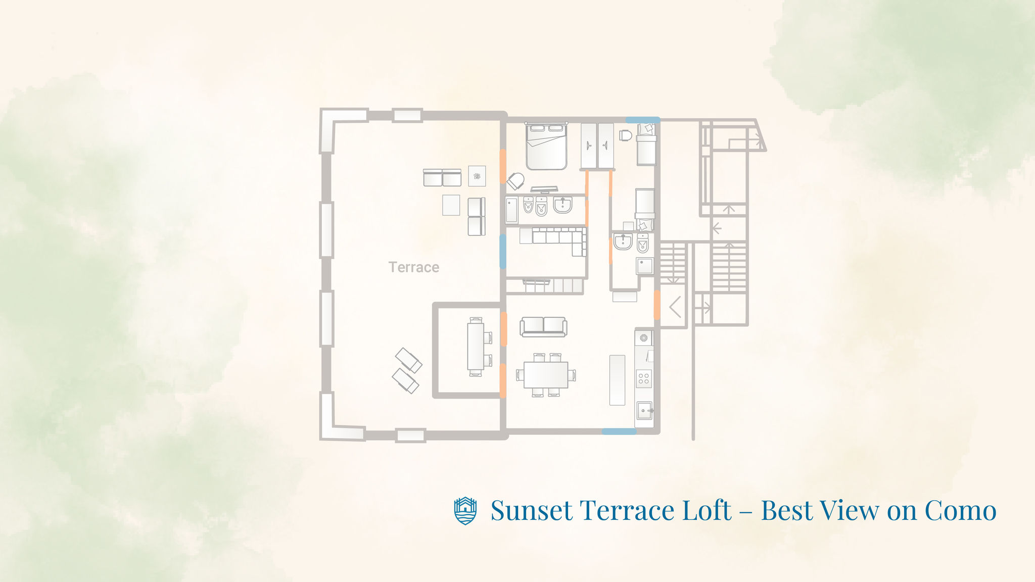 RentAllComo Brunate Sunset Terrace Loft – Best View on Como
