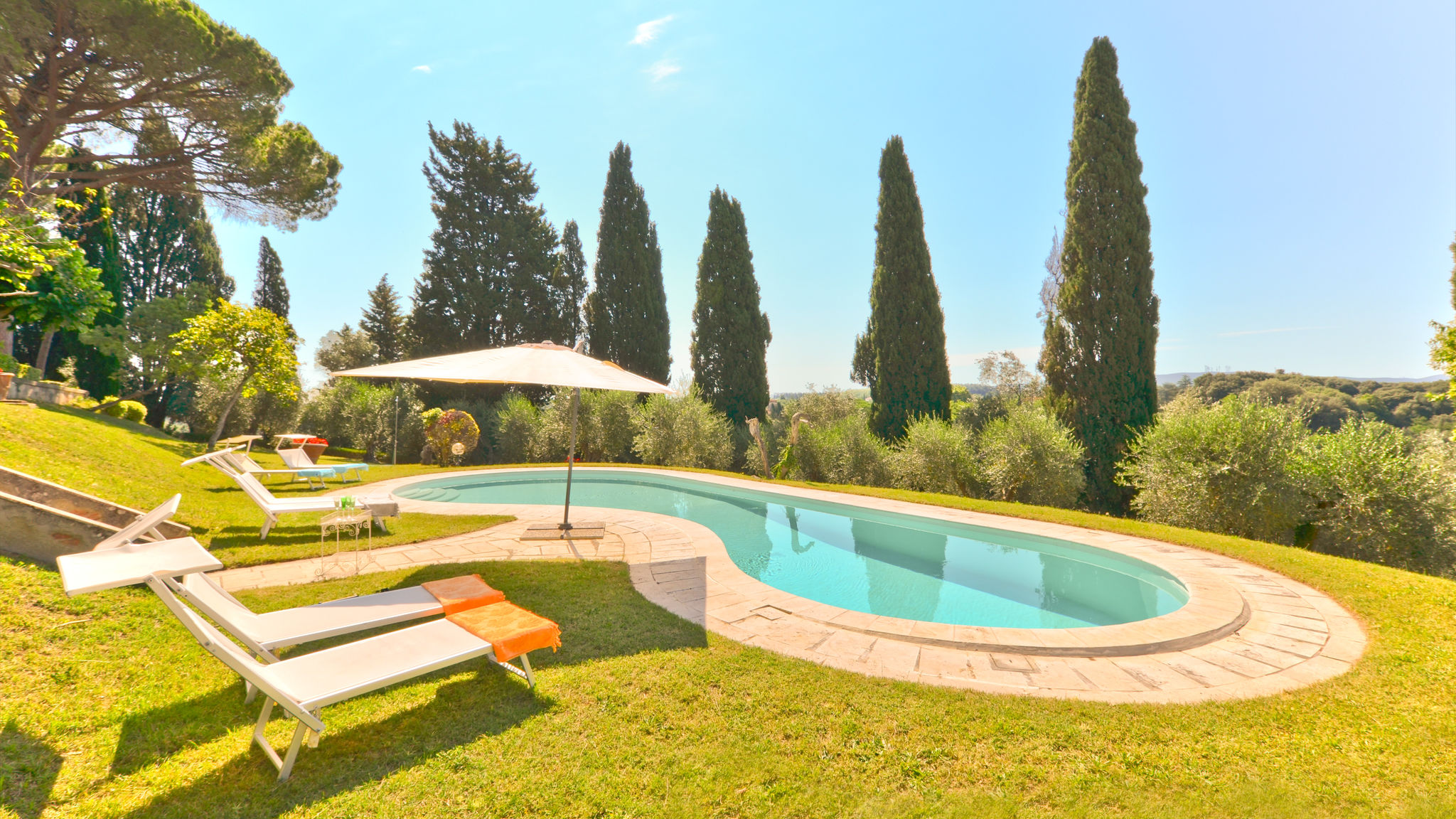 Italianway Crespina Lorenzana Villa Bellavista - Tuscany panoramic view