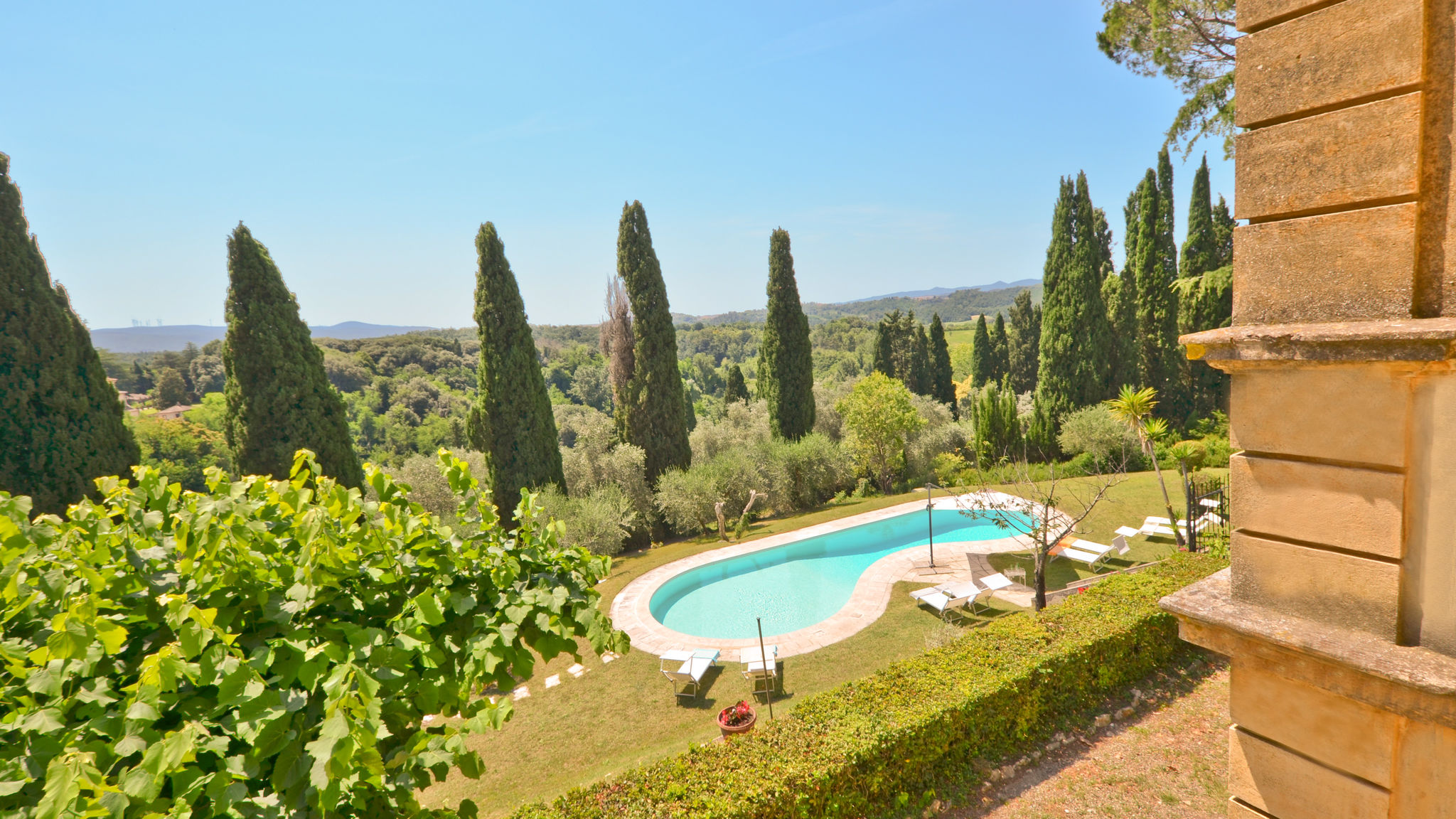 Italianway Crespina Lorenzana Villa Bellavista - Tuscany panoramic view