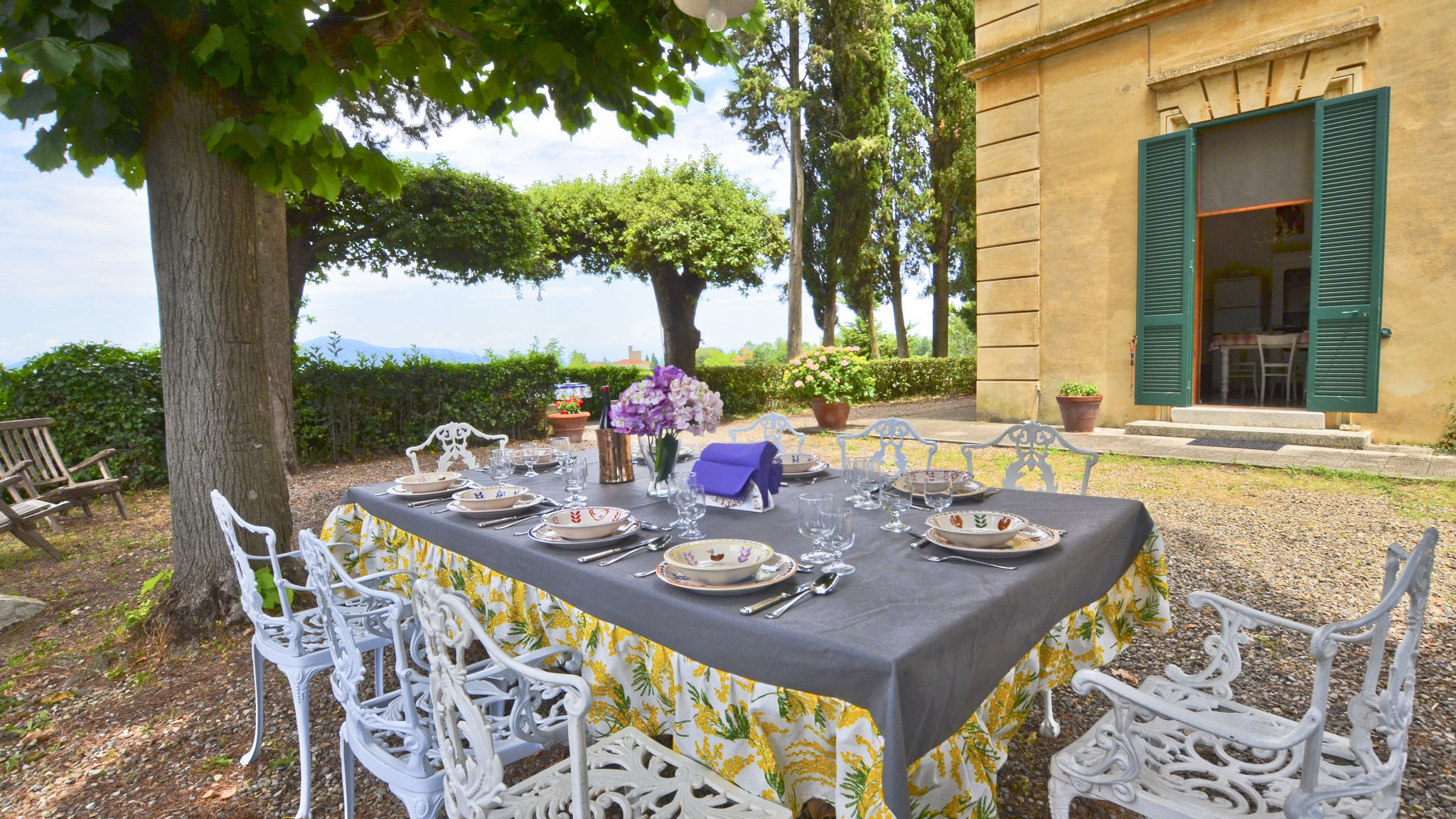 Italianway Crespina Lorenzana Villa Bellavista - Tuscany panoramic view