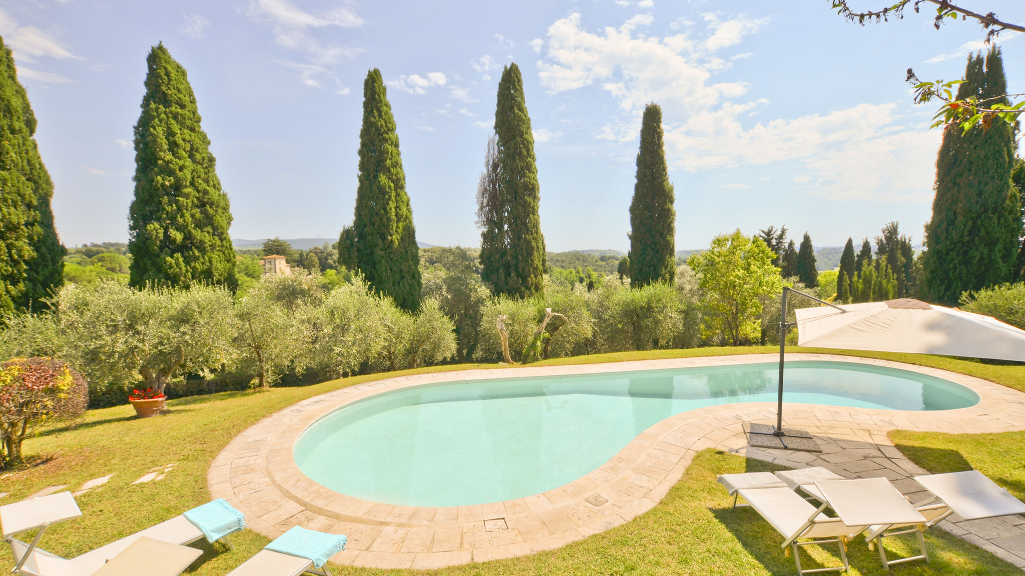 Italianway Crespina Lorenzana Villa Bellavista - Tuscany panoramic view