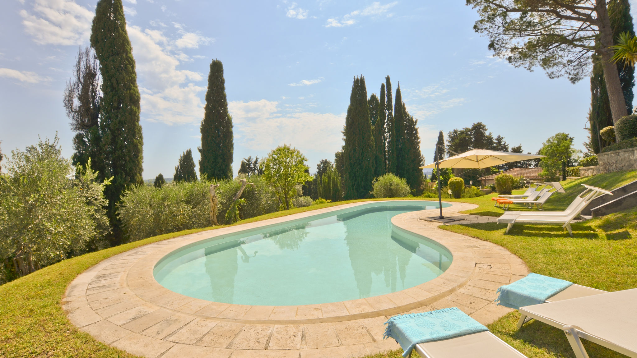 Italianway Crespina Lorenzana Villa Bellavista - Tuscany panoramic view