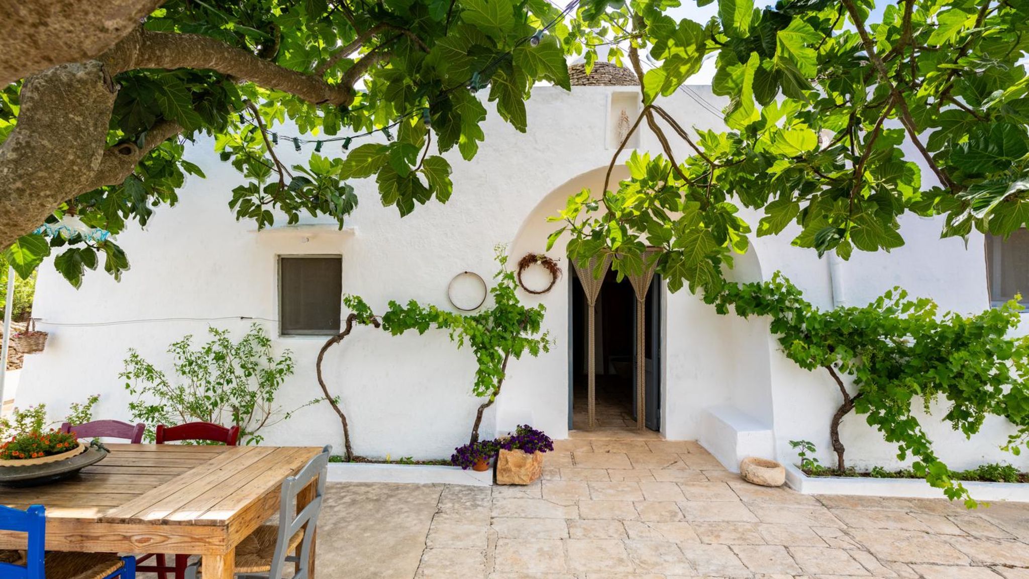 Italianway Martina Franca Trulli autentico Dipinto