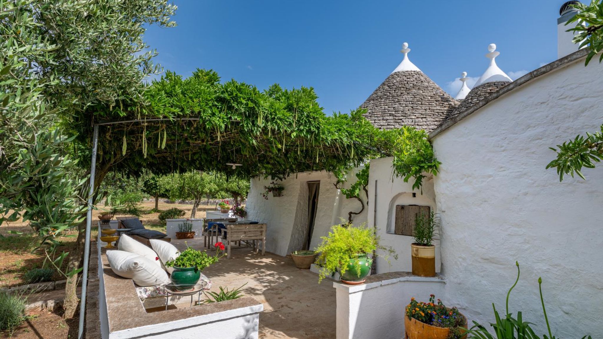 Italianway Martina Franca Trulli autentico Dipinto