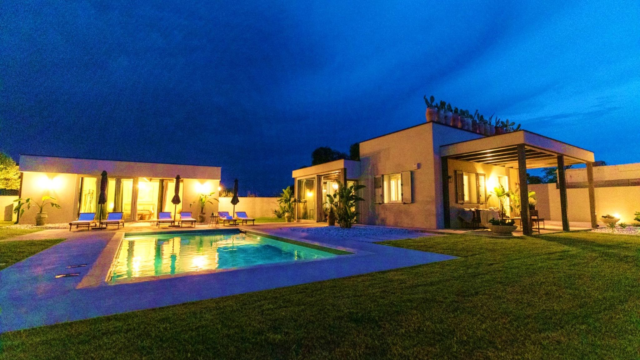SicilyMyHome Ispica Villa Olive & Champagne con piscina privata 