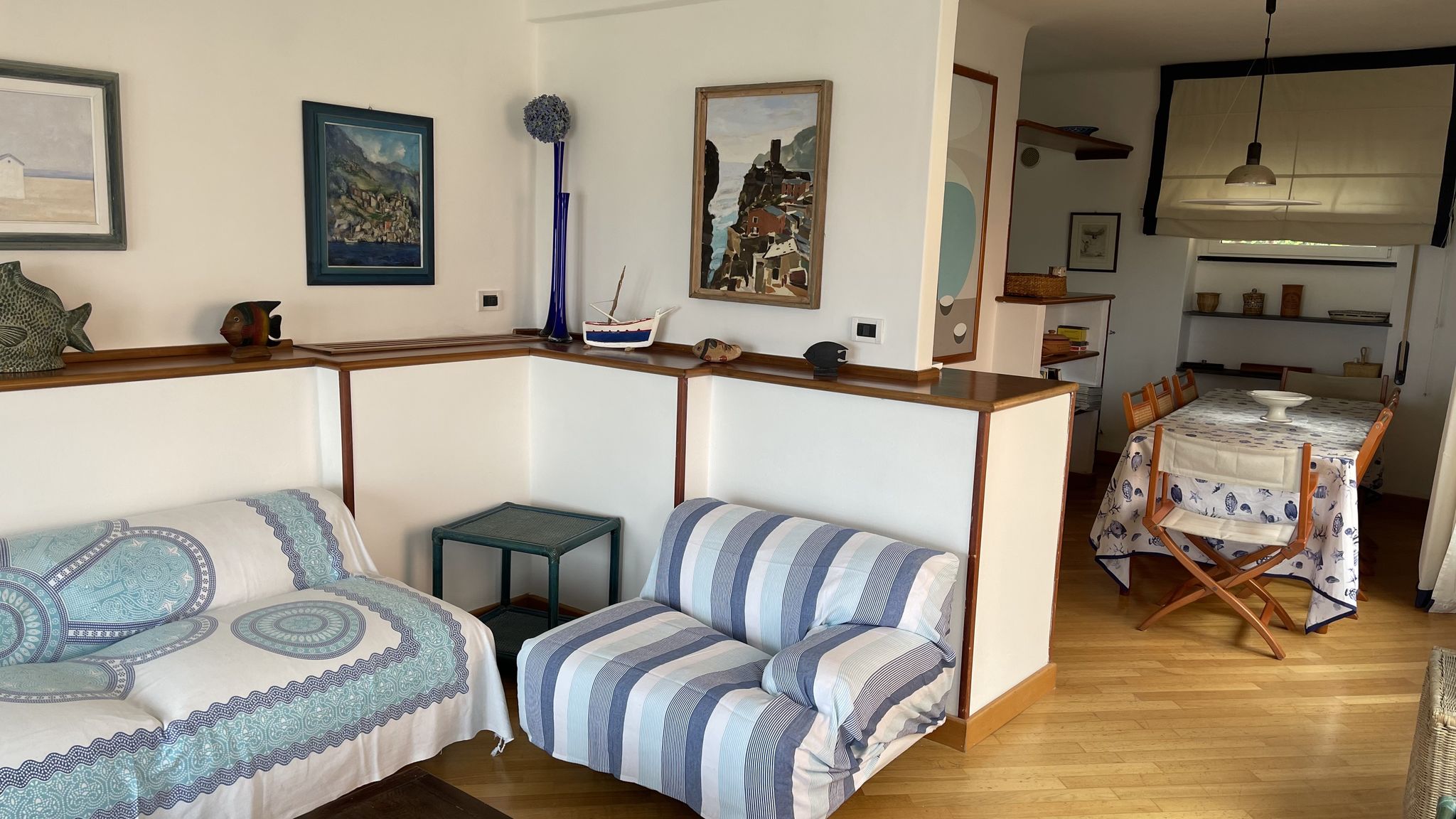 Italianway Monterosso al Mare Wind Rose House - By the BEACH with AC & Parking