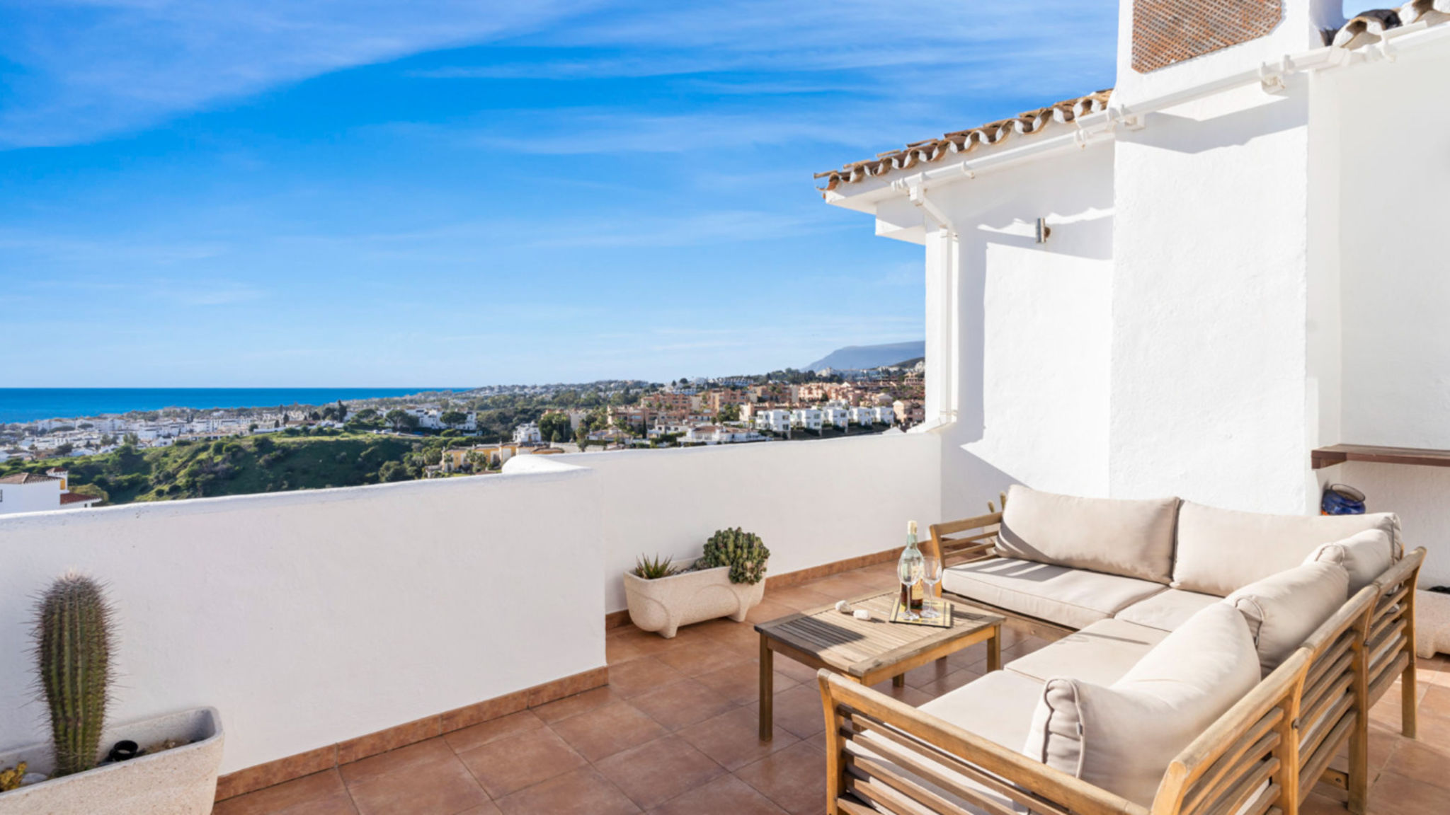 Costarentals Mijas Panoramic terrace with pool by Costarentals - Ref 129