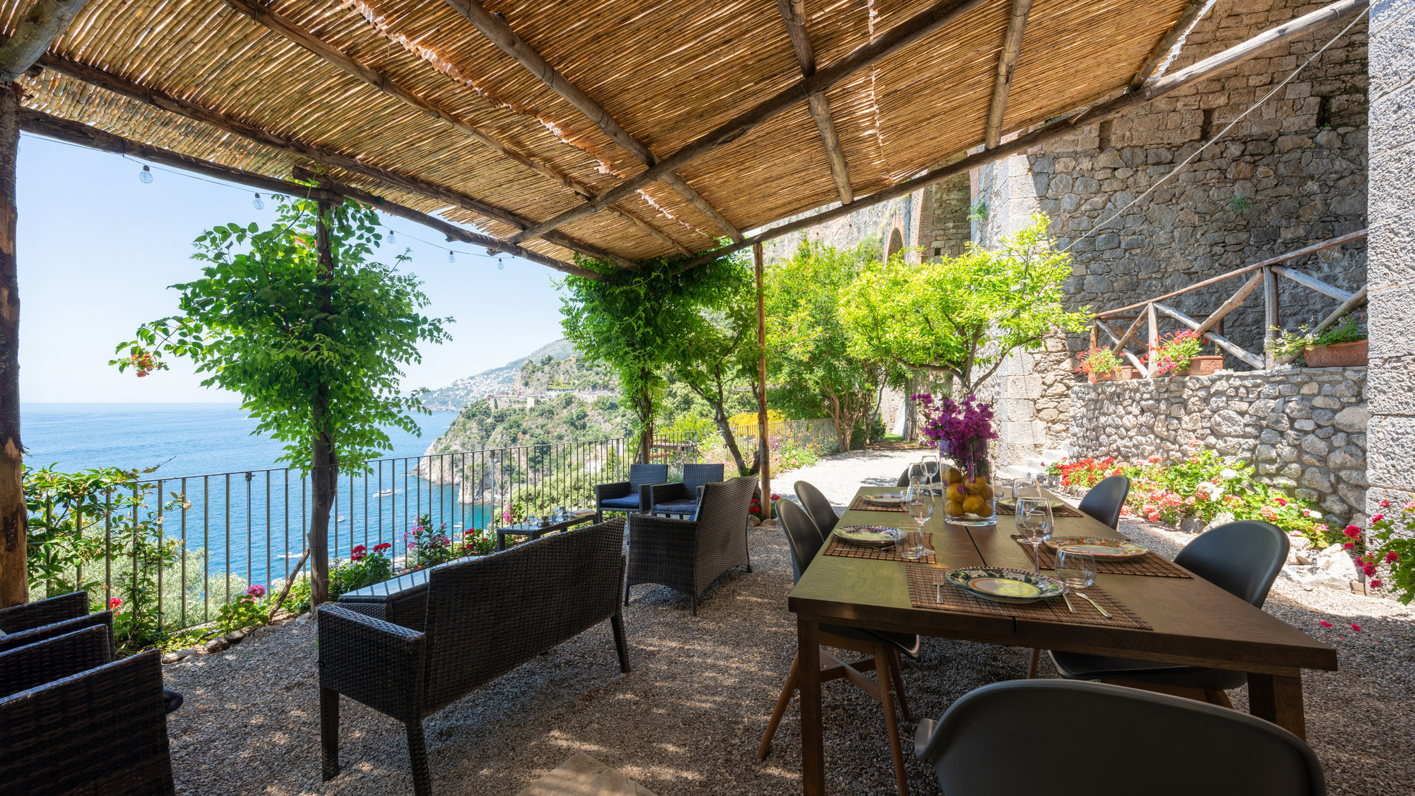 Italianway Conca dei Marini Villa con piscina privata vista mare, Amalfi coast