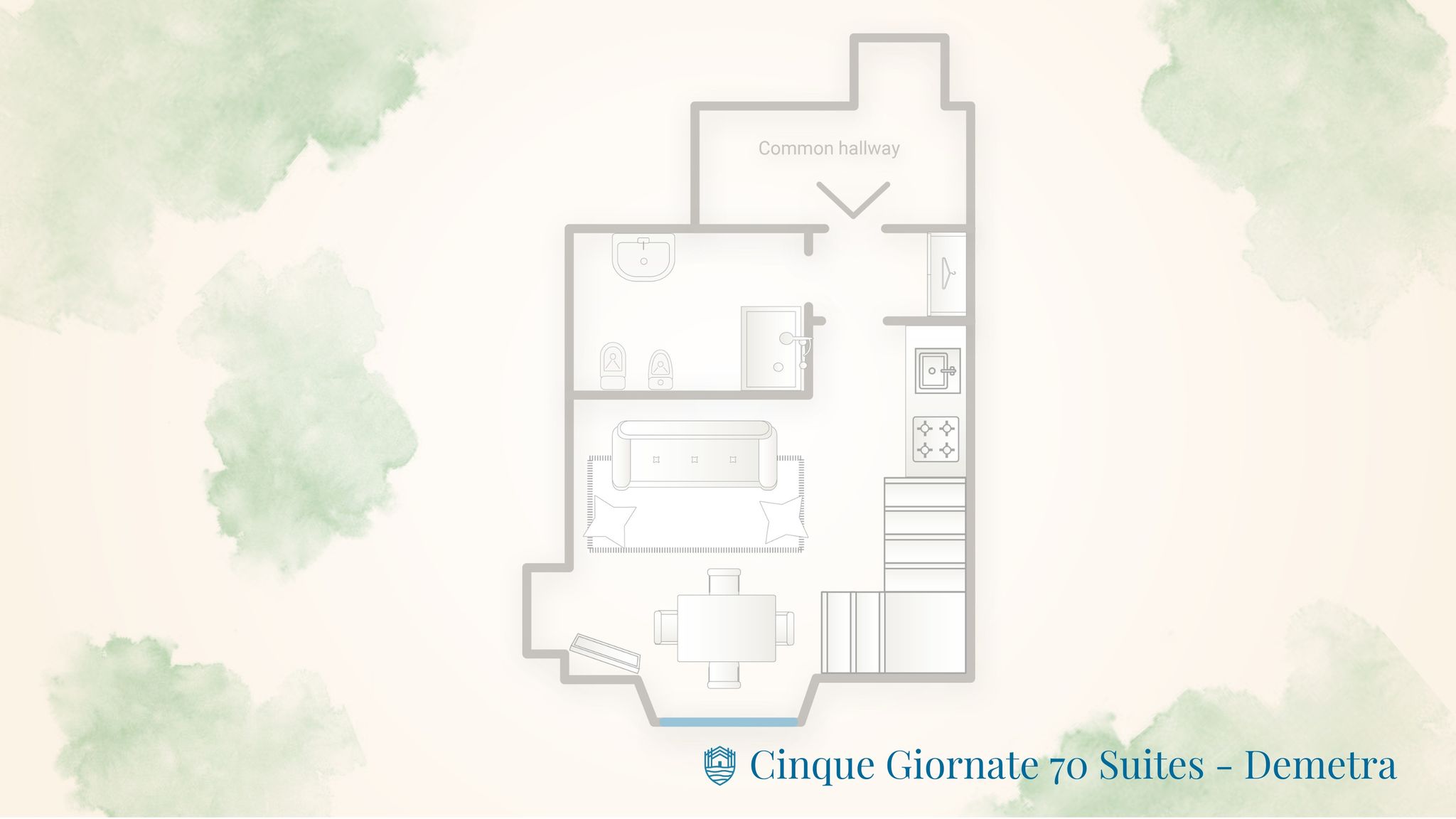 RentAllComo Como Cinque Giornate 70 Suites - Demetra