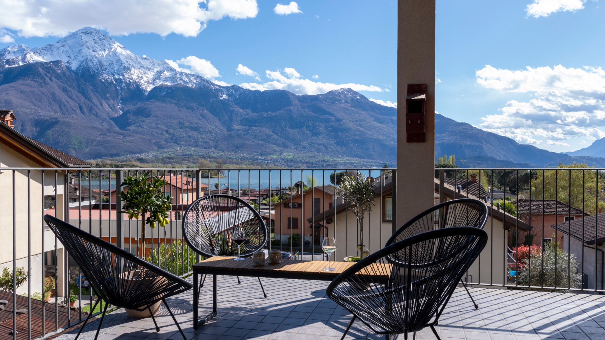Casa vista lago di Como