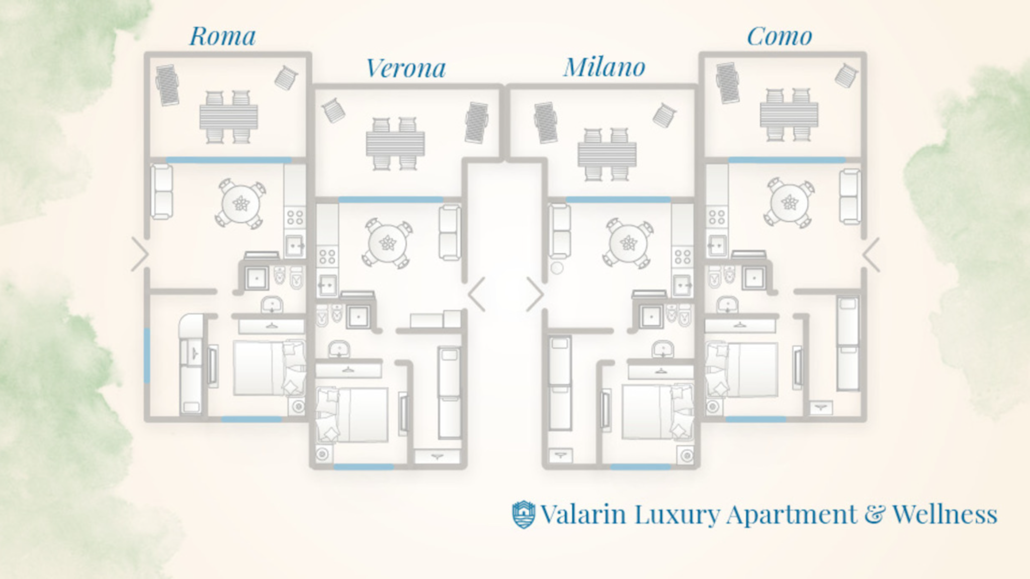 RentAllComo Vercana Valarin Venezia, Luxury Apartment & Wellness 