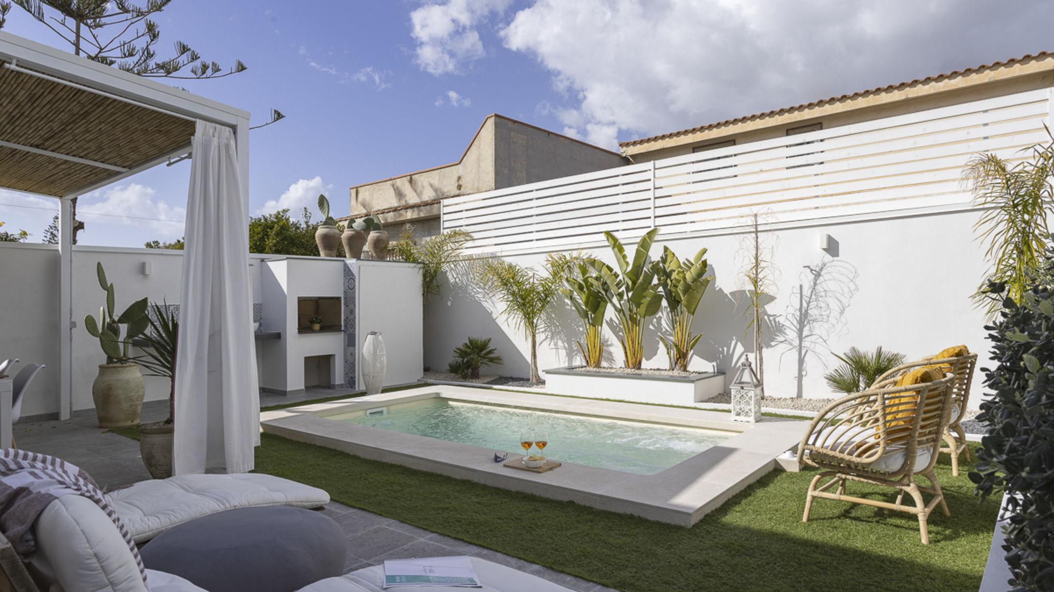 SicilyMyHome Ispica Casa un Tocco di Blu con piscina privata 