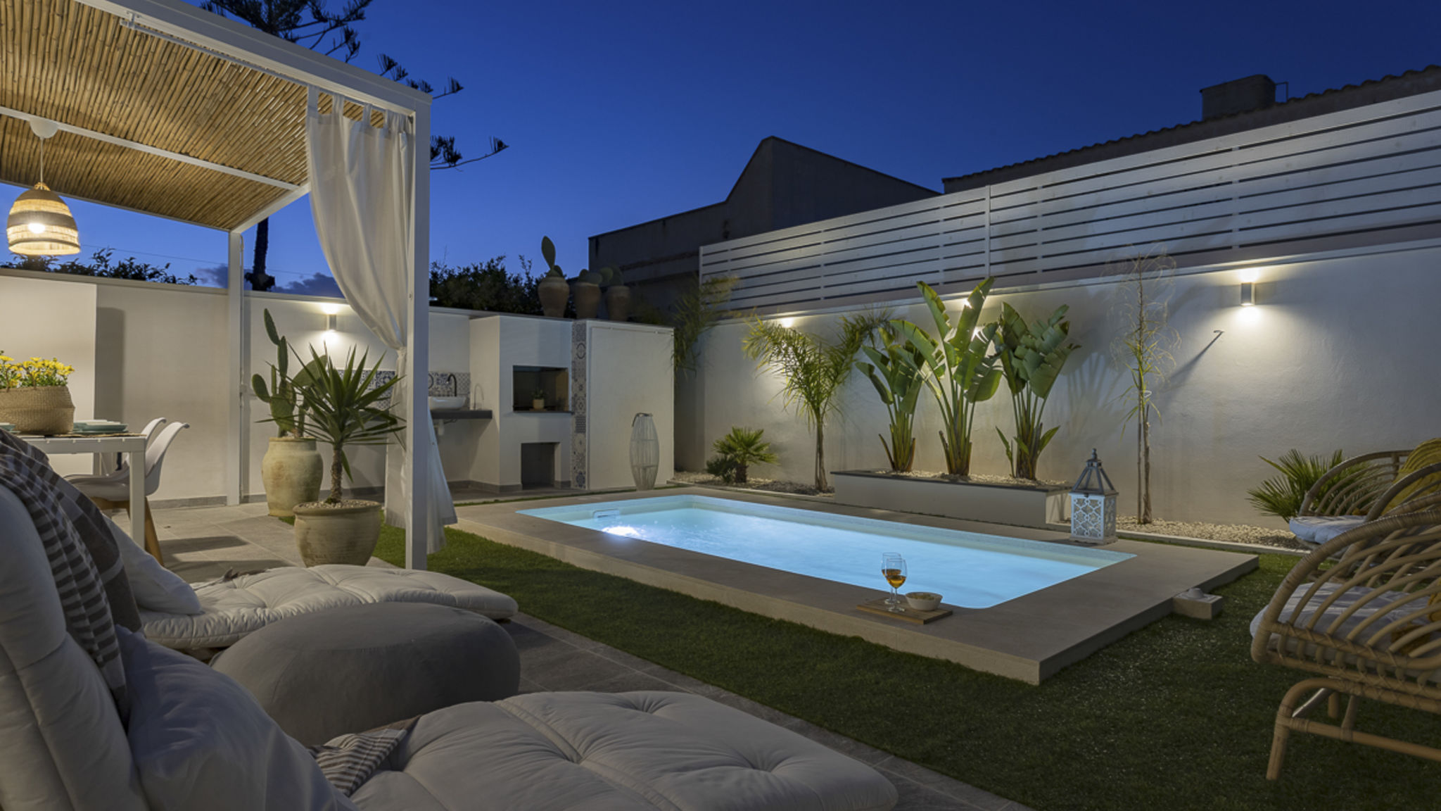 SicilyMyHome Ispica Casa un Tocco di Blu con piscina privata 