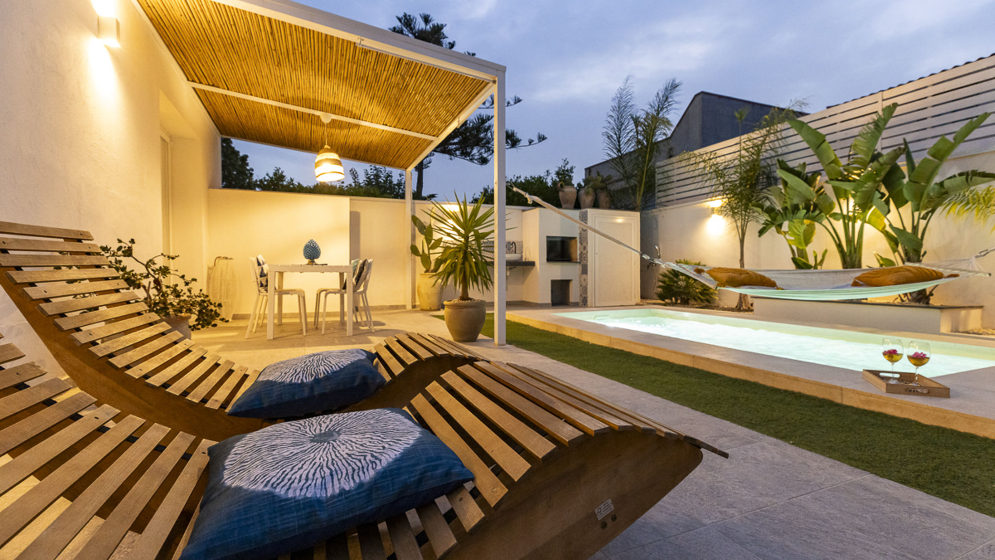 SicilyMyHome Ispica Casa un Tocco di Blu con piscina privata 