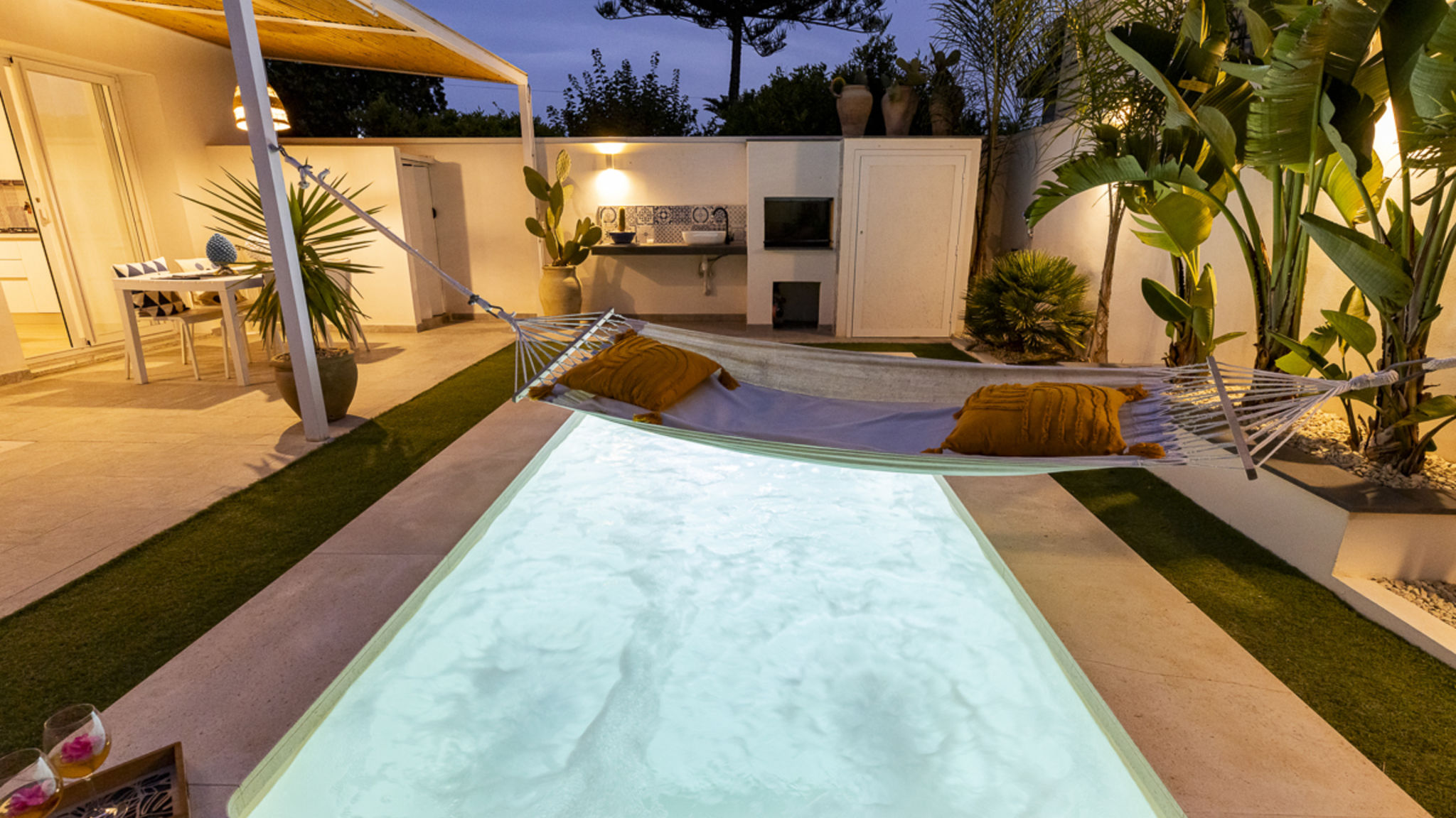 SicilyMyHome Ispica Casa un Tocco di Blu con piscina privata 