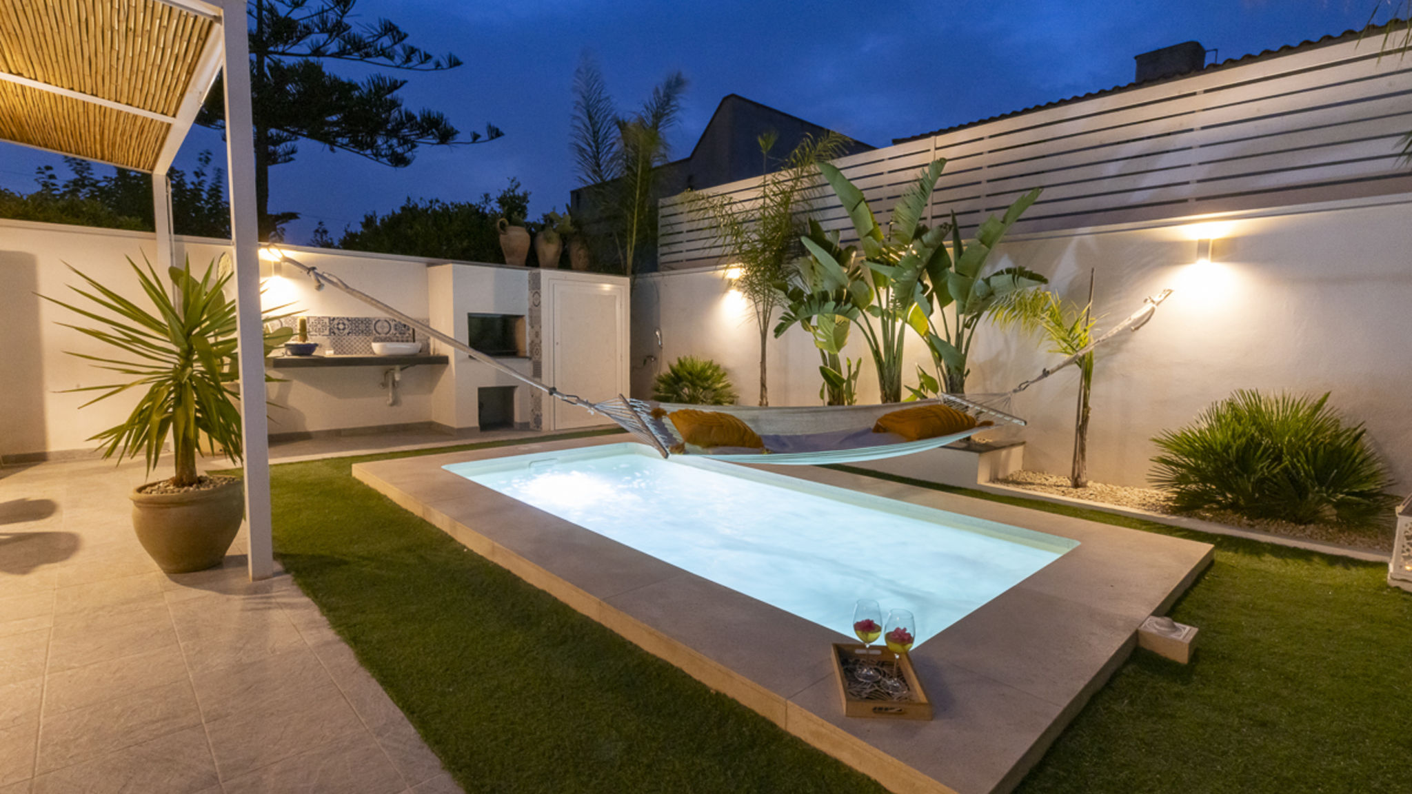 SicilyMyHome Ispica Casa un Tocco di Blu con piscina privata 