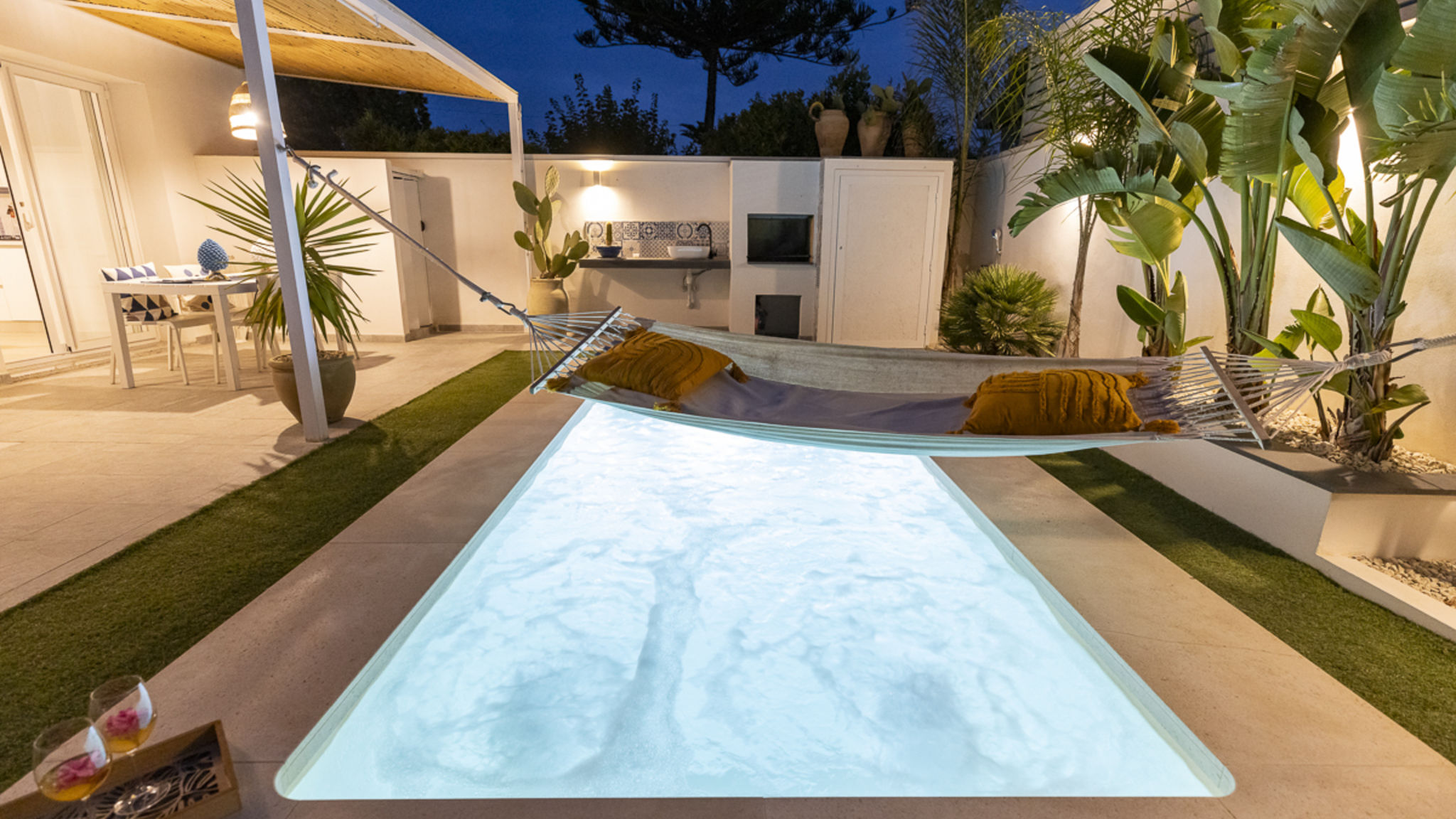 SicilyMyHome Ispica Casa un Tocco di Blu con piscina privata 