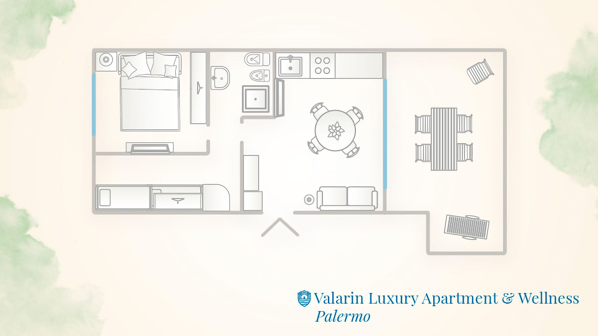 Italianway Vercana Valarin Palermo, Luxury Apartment & Wellness 