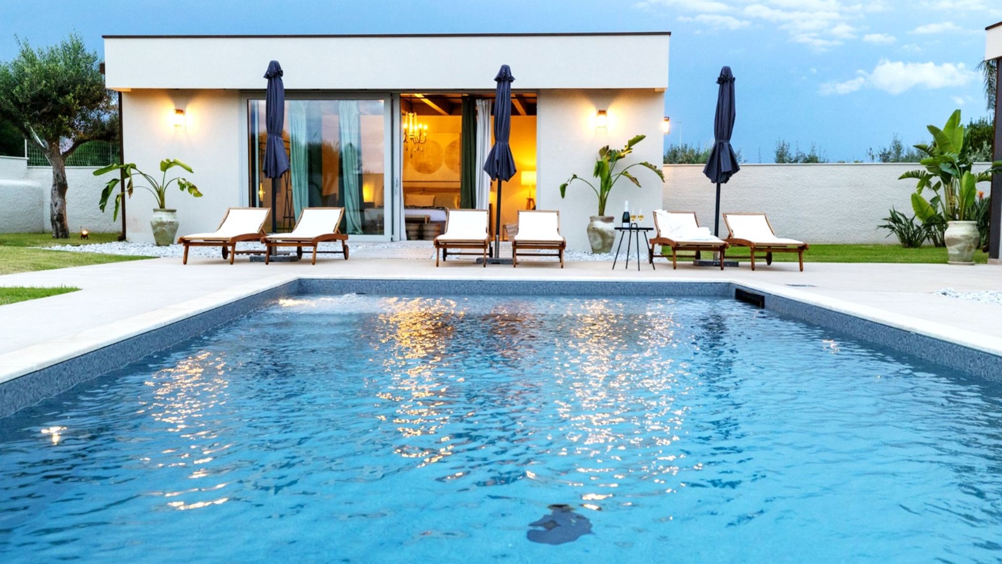 SicilyMyHome Ispica Villa Olive & Champagne con piscina privata 