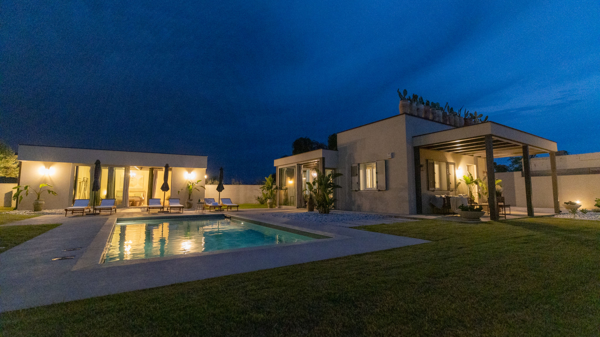 SicilyMyHome Ispica Villa Olive & Champagne con piscina privata 