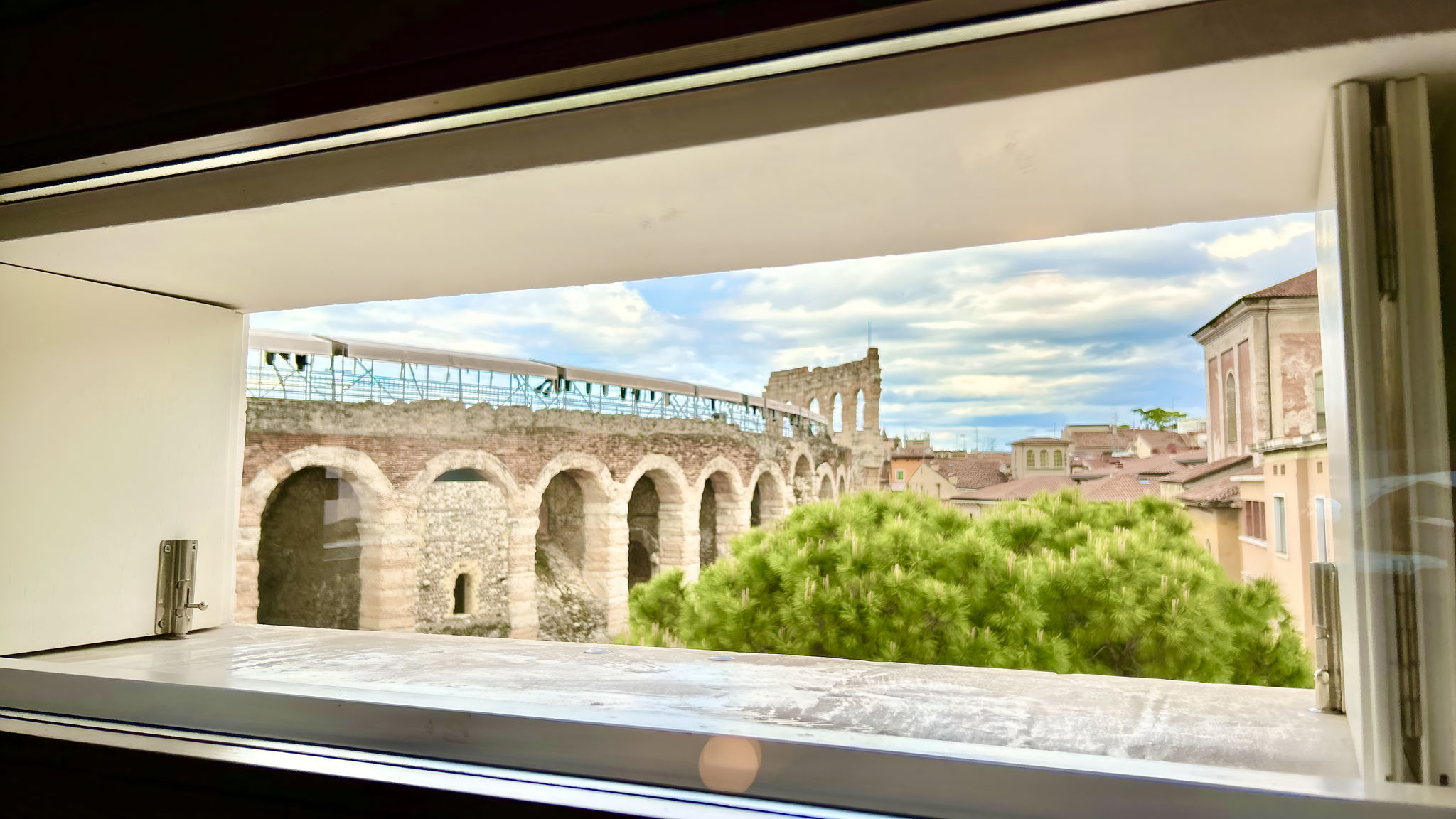 Italianway Verona Romantic Window On Arena