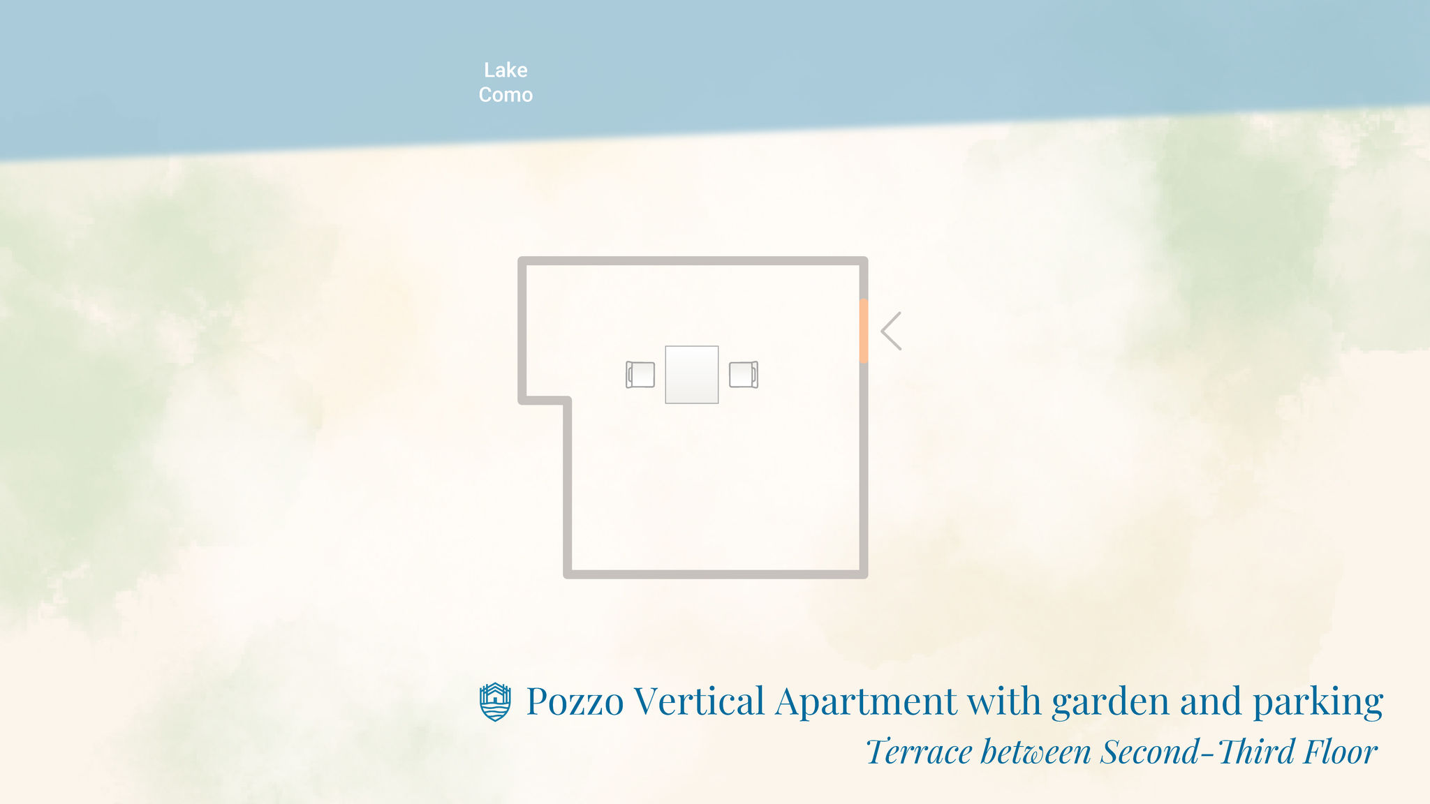 RentAllComo Torno Pozzo Vertical Apartment with garden and parking