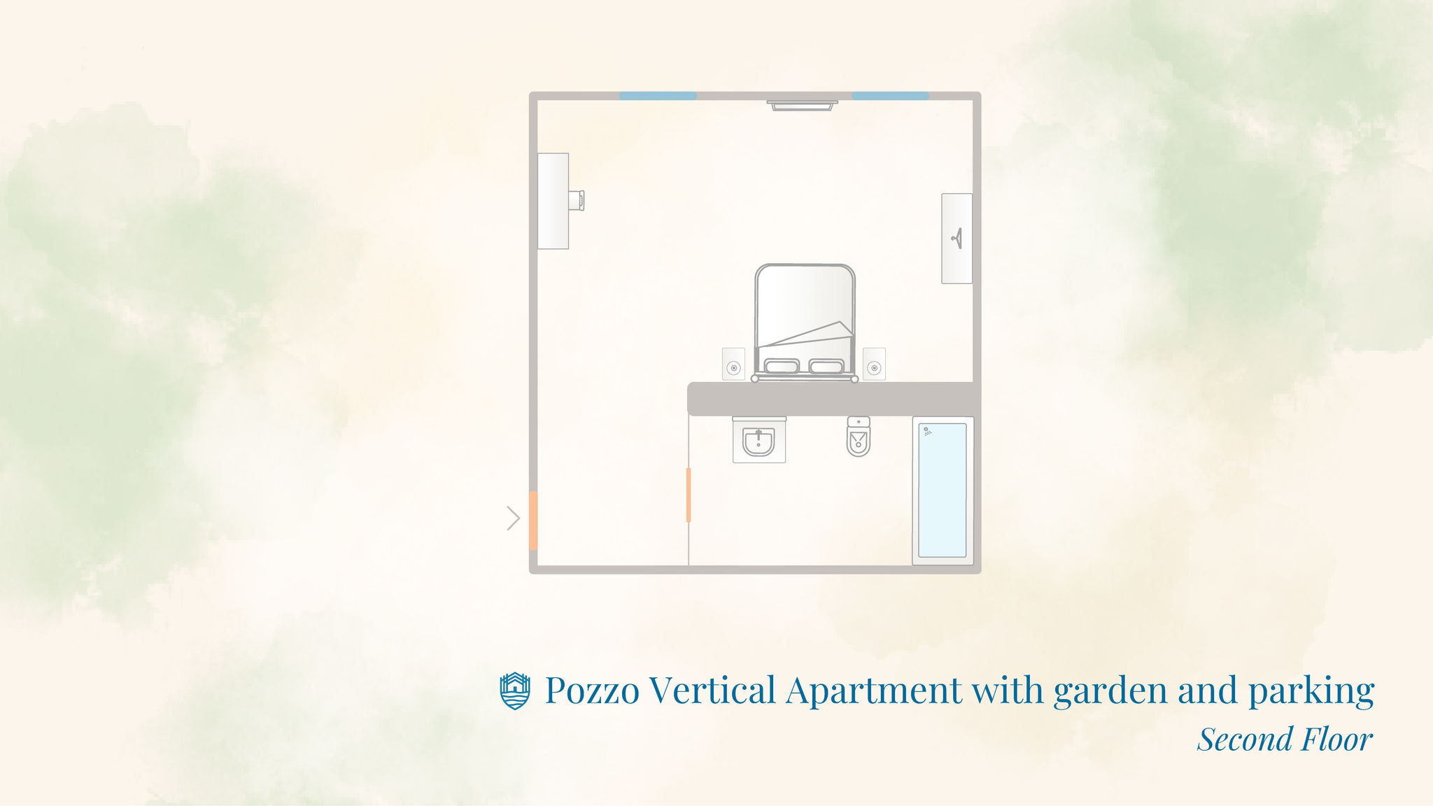 RentAllComo Torno Pozzo Vertical Apartment with garden and parking