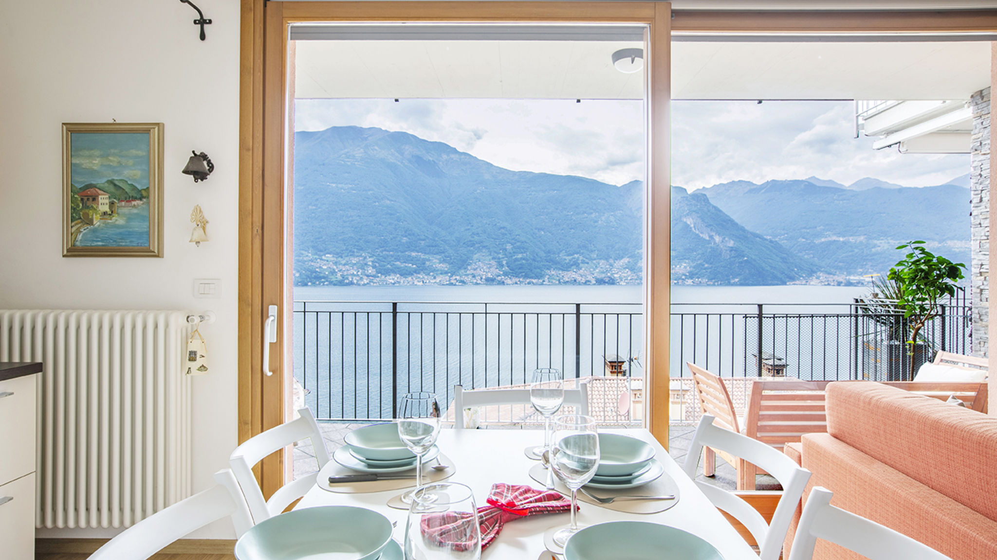 Italianway Dorio La Breva - Terrazzo panoramico vista lago di Como
