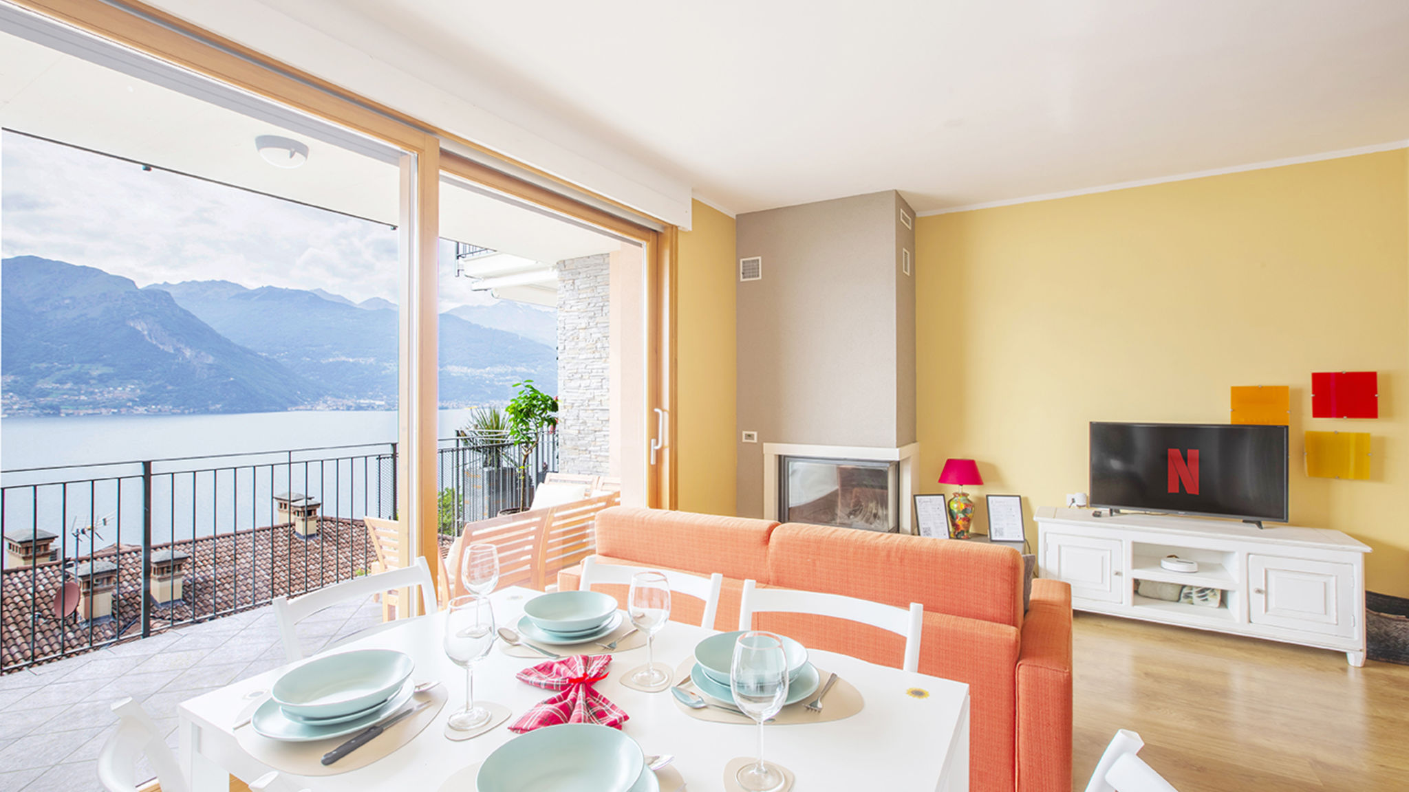 Italianway Dorio La Breva - Terrazzo panoramico vista lago di Como