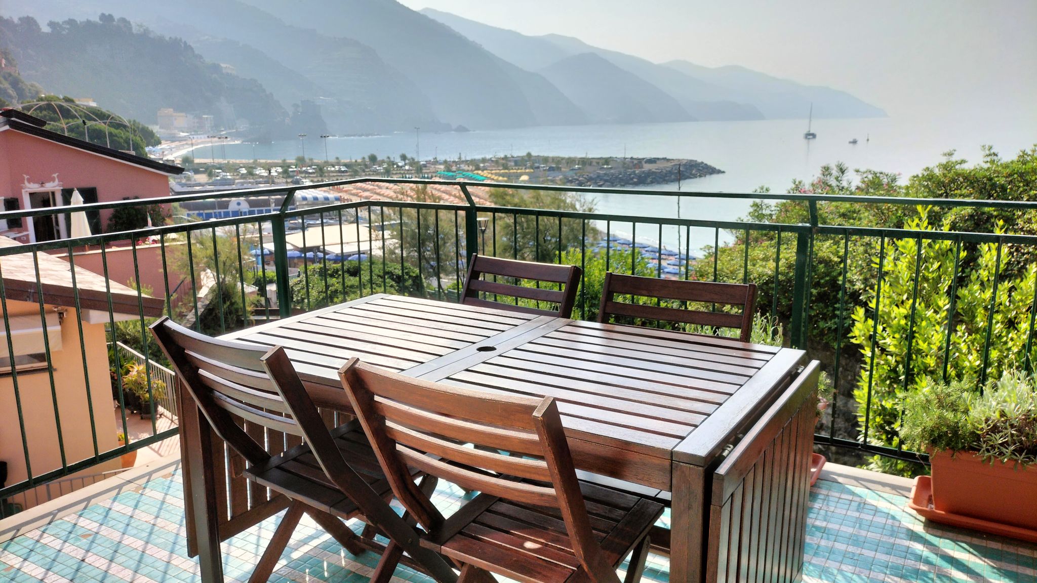 Italianway Monterosso al Mare The Stork's Nest 'La Cicogna' sea views terrace