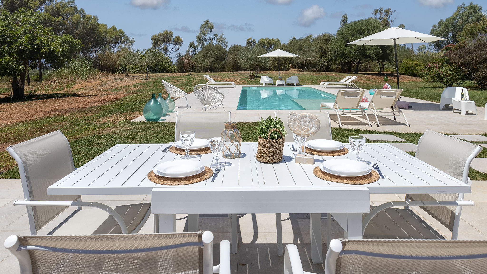 Italianway Olmedo Sardinia Re - Villa Fioretta Flowers Apartments - Terrace Apartment