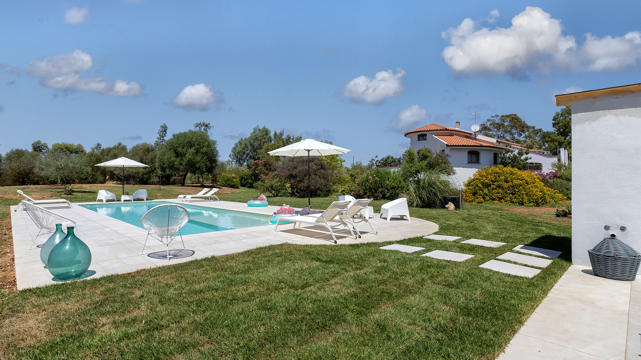 Italianway Olmedo Sardinia Re - Villa Fioretta Flowers Apartments - Garden Apartment
