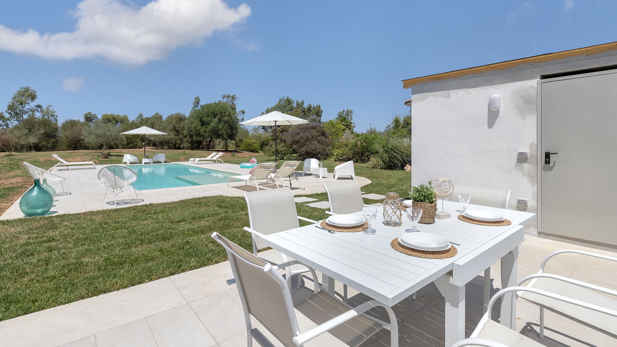 Italianway Olmedo Sardinia Re - Villa Fioretta Flowers Apartments - Garden Apartment