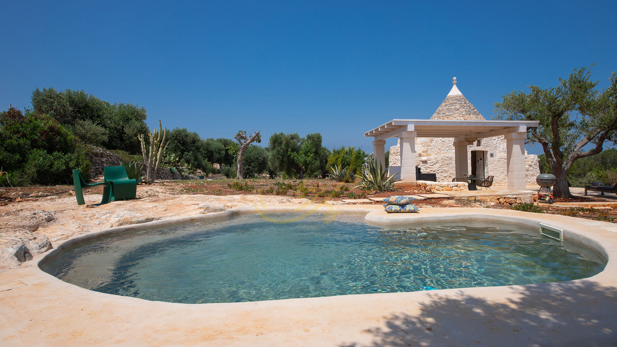 Trulli e Dimore Property Management Ostuni TD ApulianRetreat Sea view trullo with heated pool