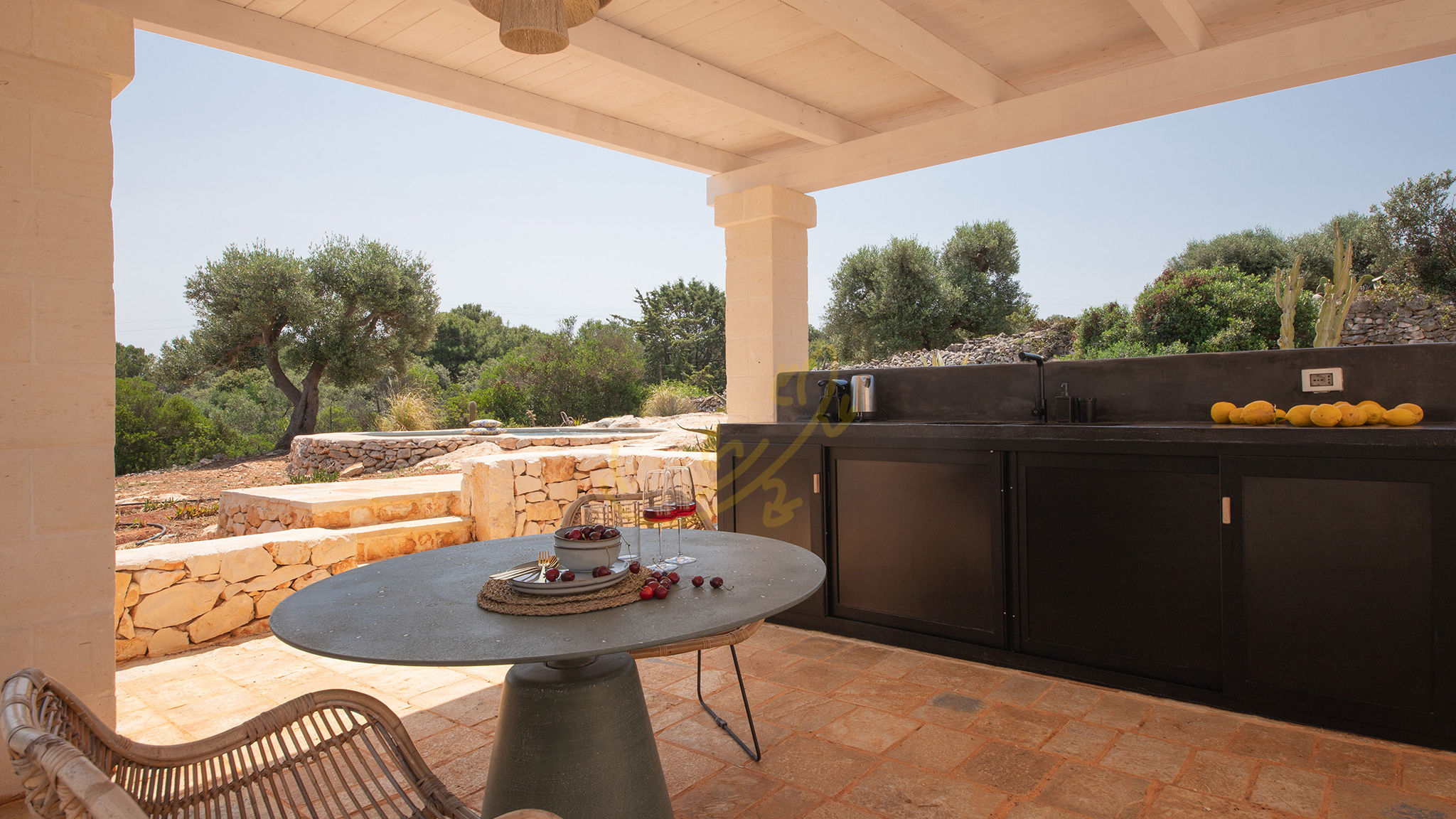 Trulli e Dimore Property Management Ostuni TD ApulianRetreat Sea view trullo with heated pool