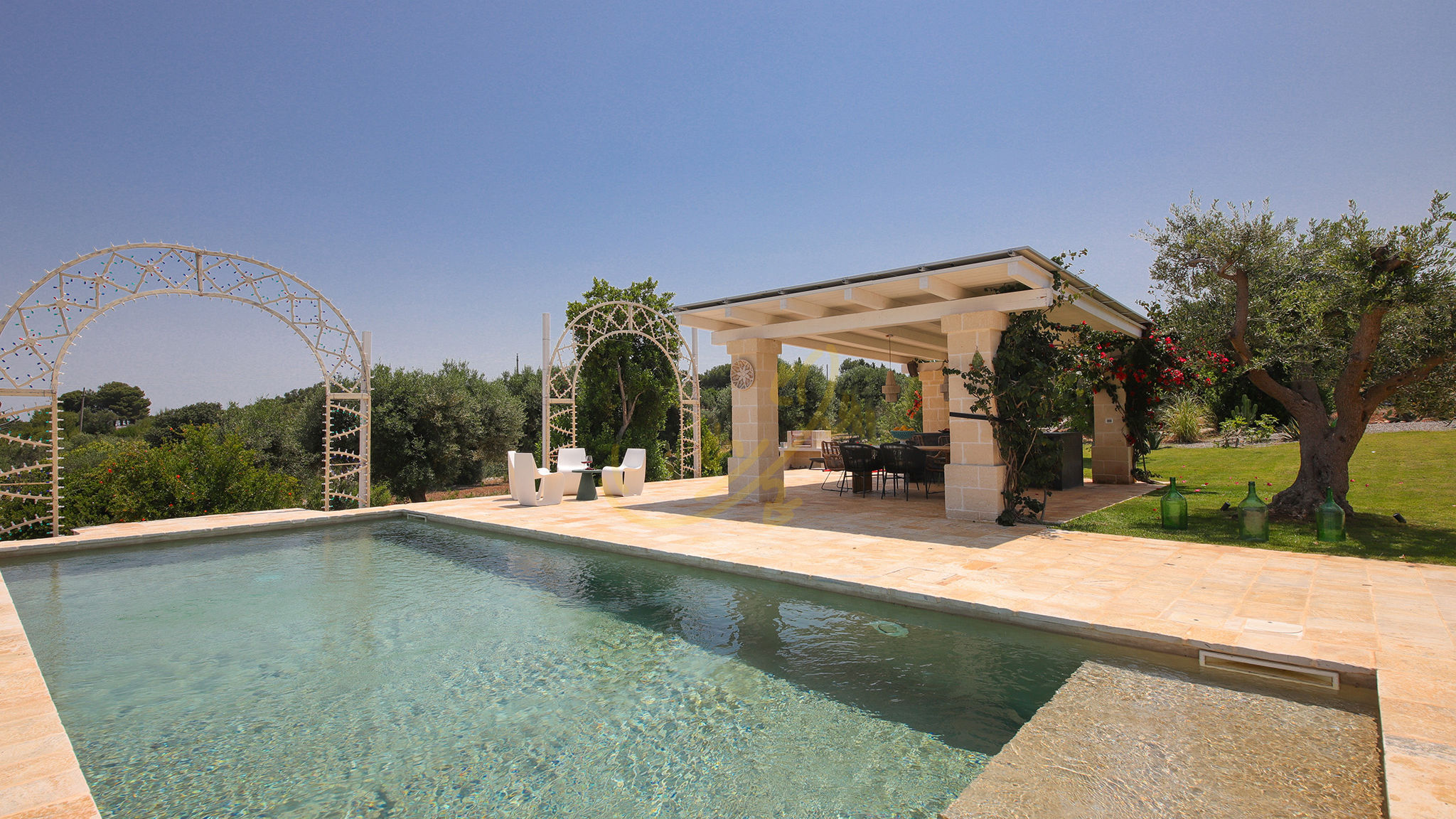 Trulli e Dimore Property Management Ostuni TD ApulianRetreat Scenic Villa with hammam & pool