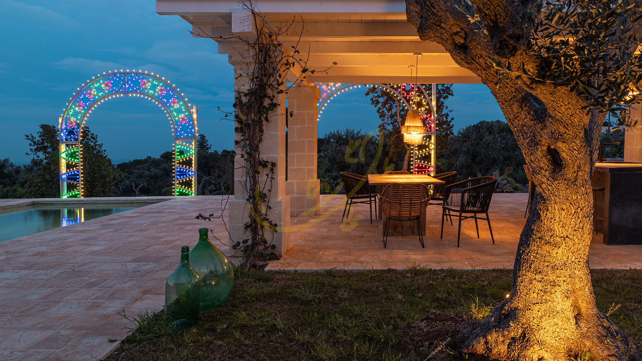 Trulli e Dimore Property Management Ostuni TD ApulianRetreat Scenic Villa with hammam & pool