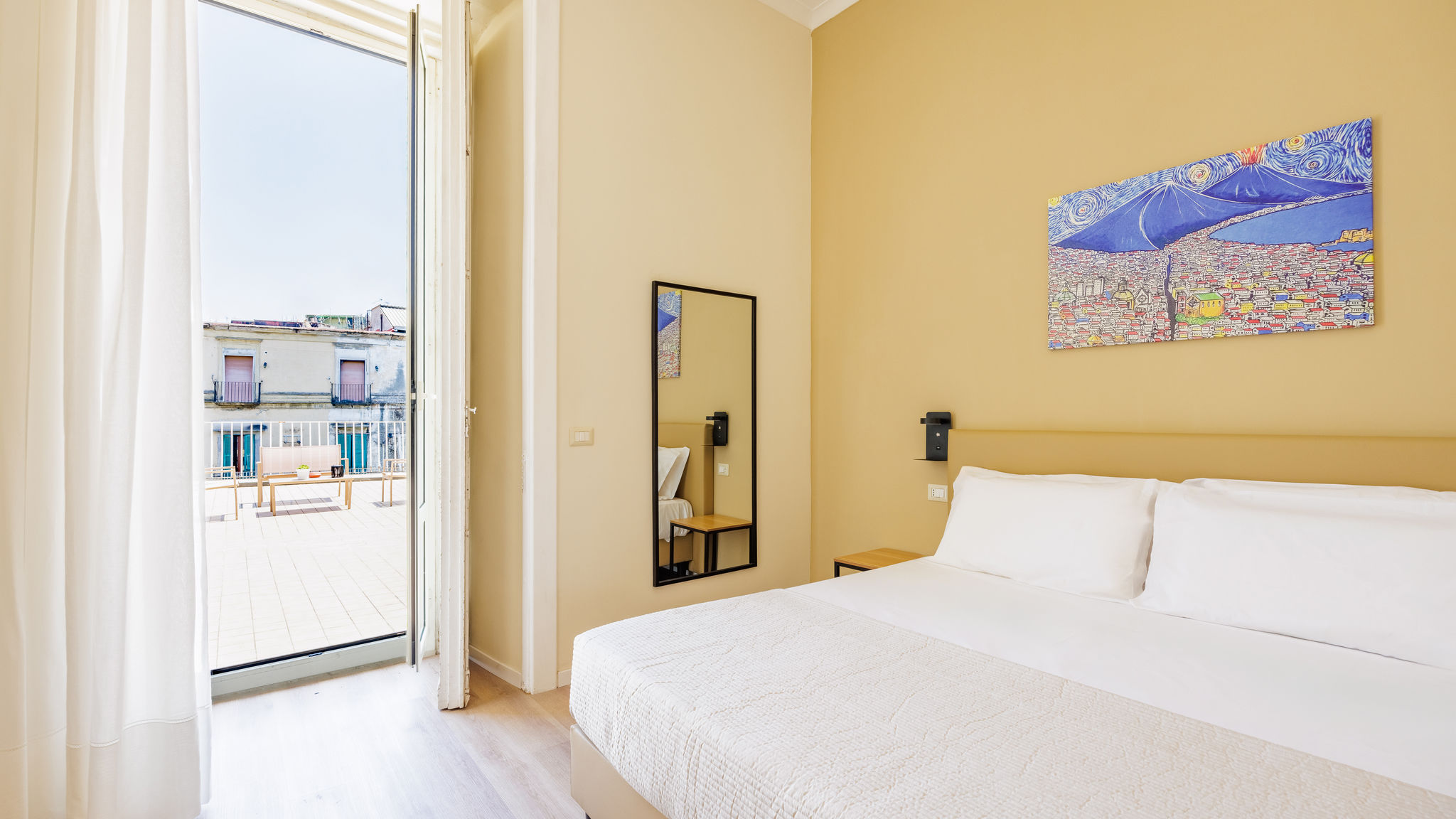 Italianway Napoli Terrazze tra i musei - Double Room with Terrace