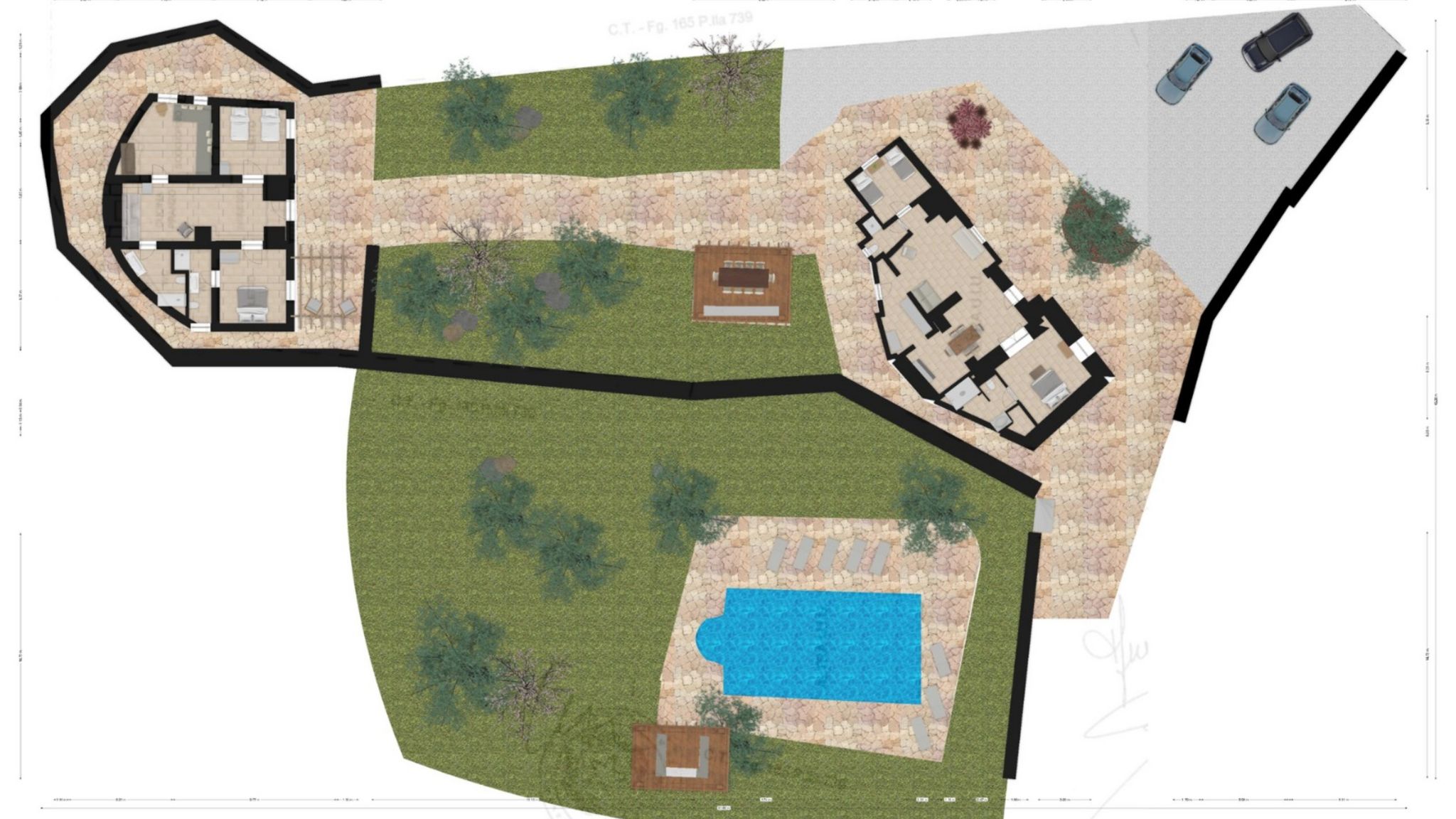 Italianway Ostuni TD Trulli Amabilia Design Luxury Trulli w/ Pool