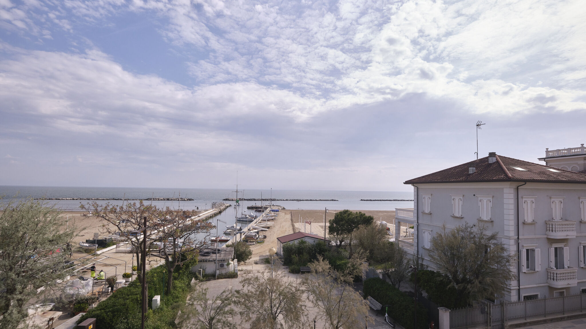 Italianway Rimini Porticciolo 3 vista mare x 4 persone