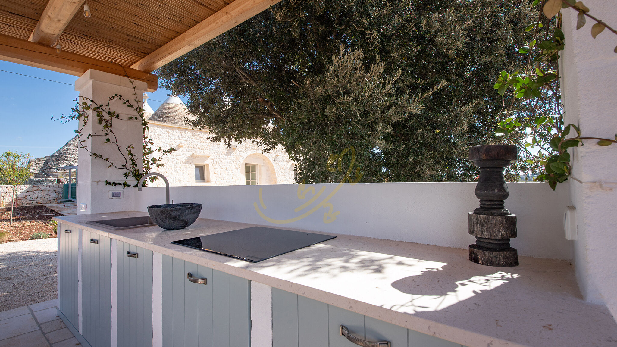 Italianway Martina Franca TD Trulli Perla Bianca Trulli w/ Pool & Vineyards
